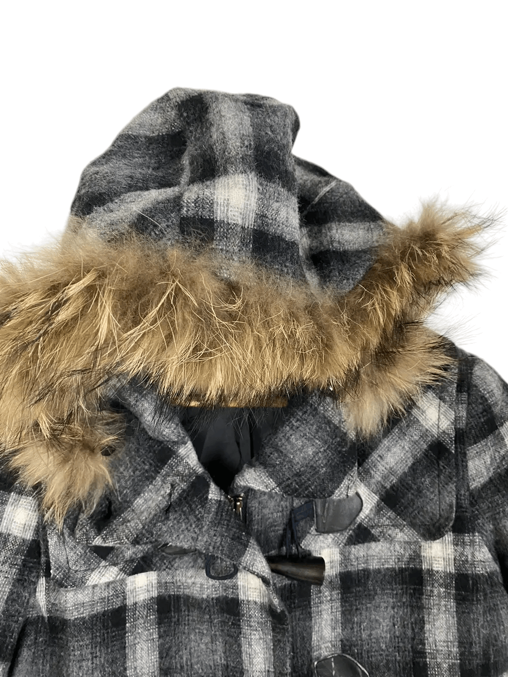 Japanese Brand Vintage Fur Wool Jacket Deshabille Size US S / EU 44-46 / 1 - 3 Thumbnail