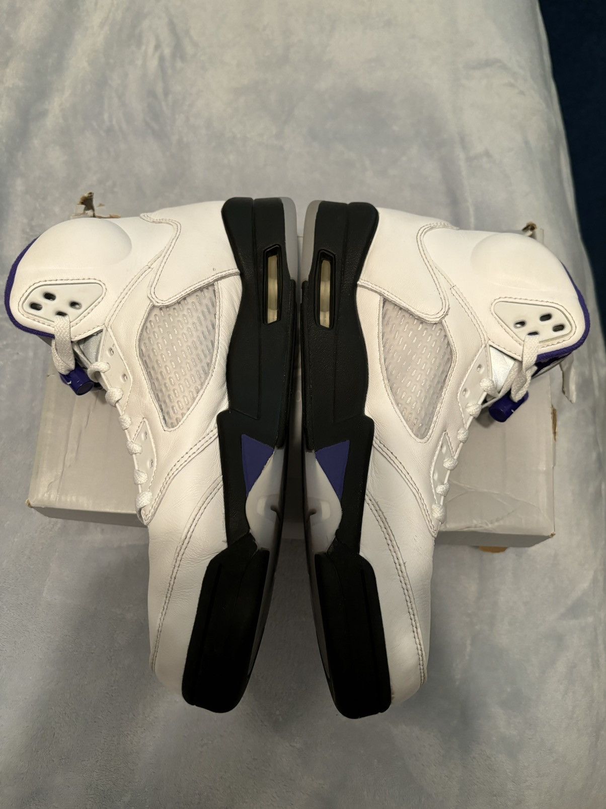 Jordan Brand Jordan 5 Retro Concord 2022 Size 10.5 Size US 10.5 / EU 43-44 - 4 Thumbnail