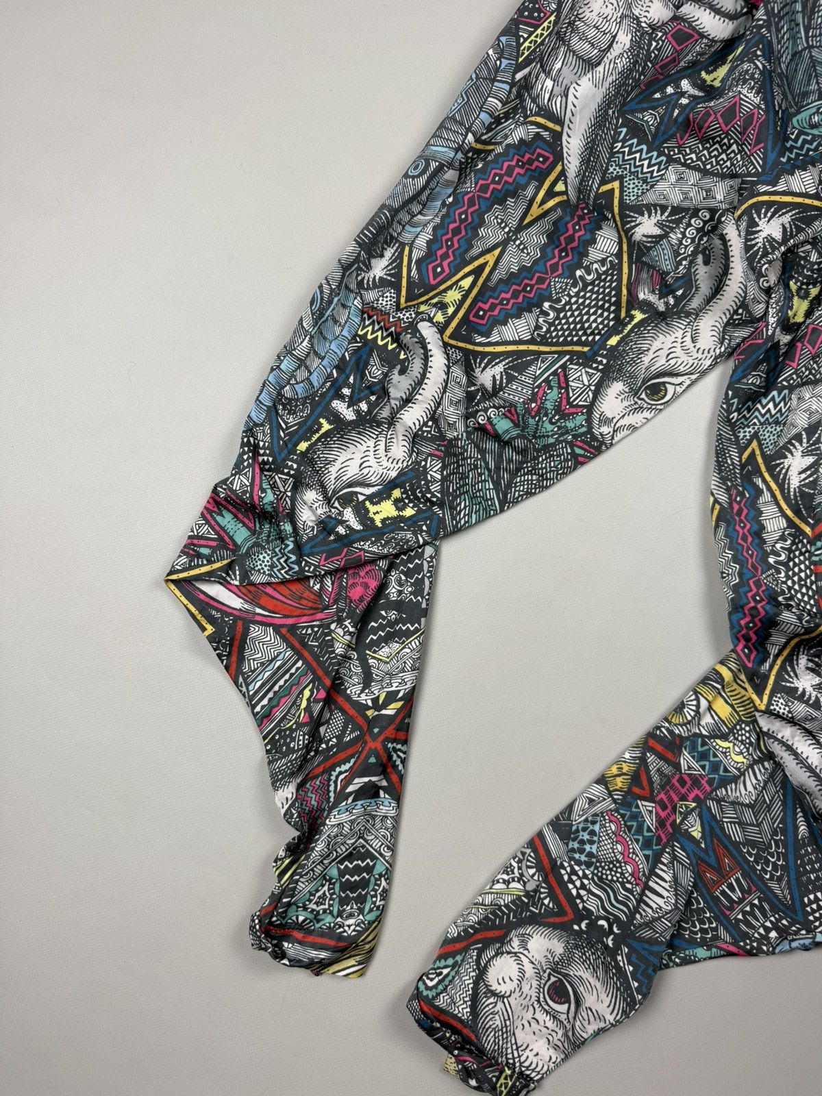V AVE SHOE REPAIR V Ave Shoe Repair Avantgarde Abstract Pattern Pants Trousers Size 25" / US 0 / IT 36 - 10 Thumbnail