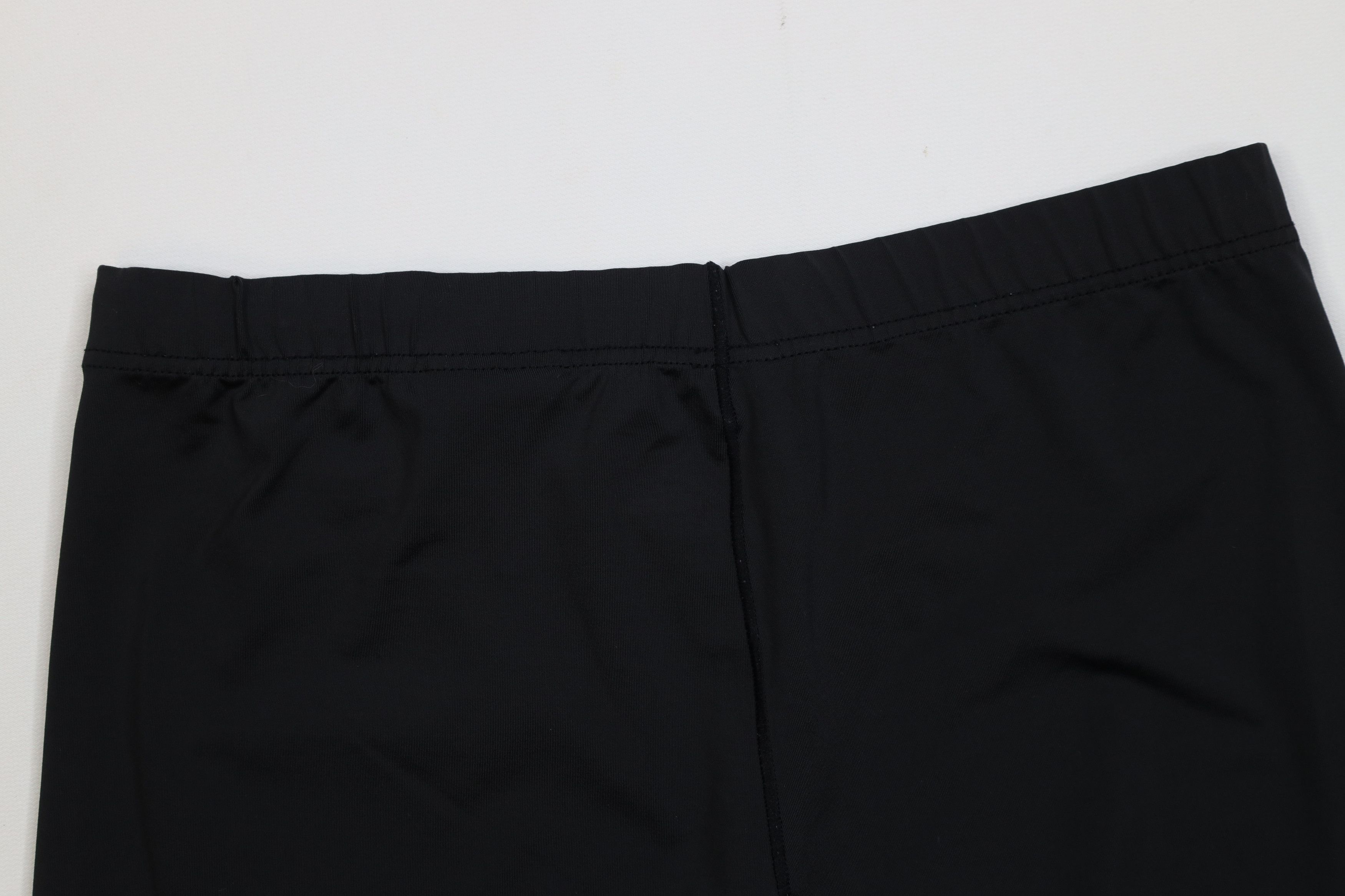 Nike Vintage Y2K Nike Mini Swoosh Spandex Shorts Booty Black Size 26" / US 2 / IT 38 - 9 Thumbnail