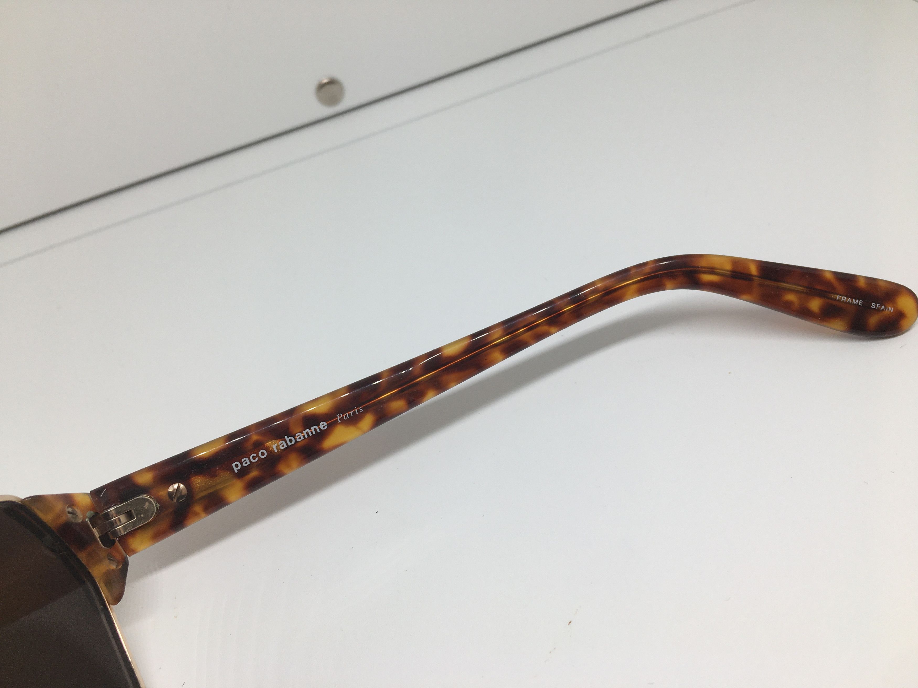 Paco Rabanne Handmde Paco Rabanne Paris Sunglasses Frame Spain Size ONE SIZE - 4 Thumbnail