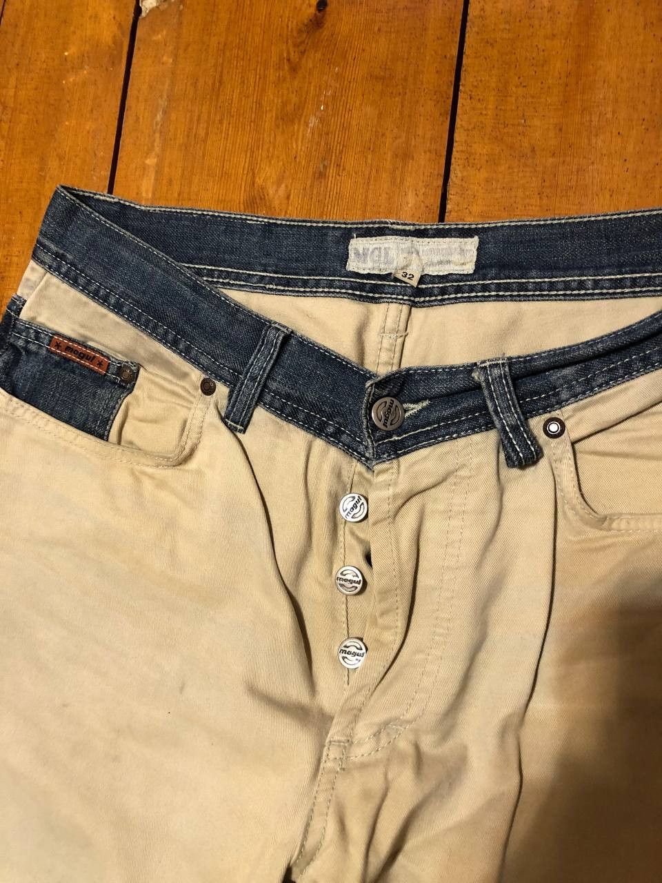 Japanese Brand VTG Mogul Y2K baggy Corduroy Kikwear JNCO Side stripe Size US 32 / EU 48 - 3 Thumbnail