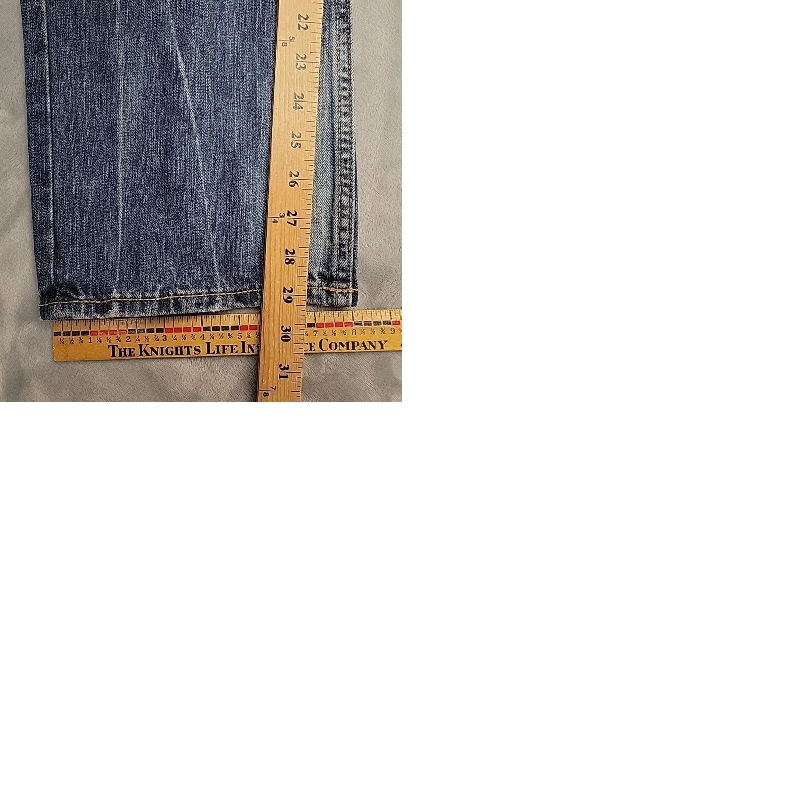 Vintage VINTAGE American Eagle Jeans Men 30 Blue Distressed Faded Denim 100% Cotton Straight Size US 30 / EU 46 - 9 Thumbnail