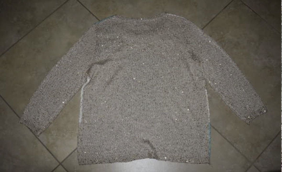 Other Bejeweled Alfred Dunner Womens Sequin Sweater Size Medium Size M / US 6-8 / IT 42-44 - 5 Thumbnail
