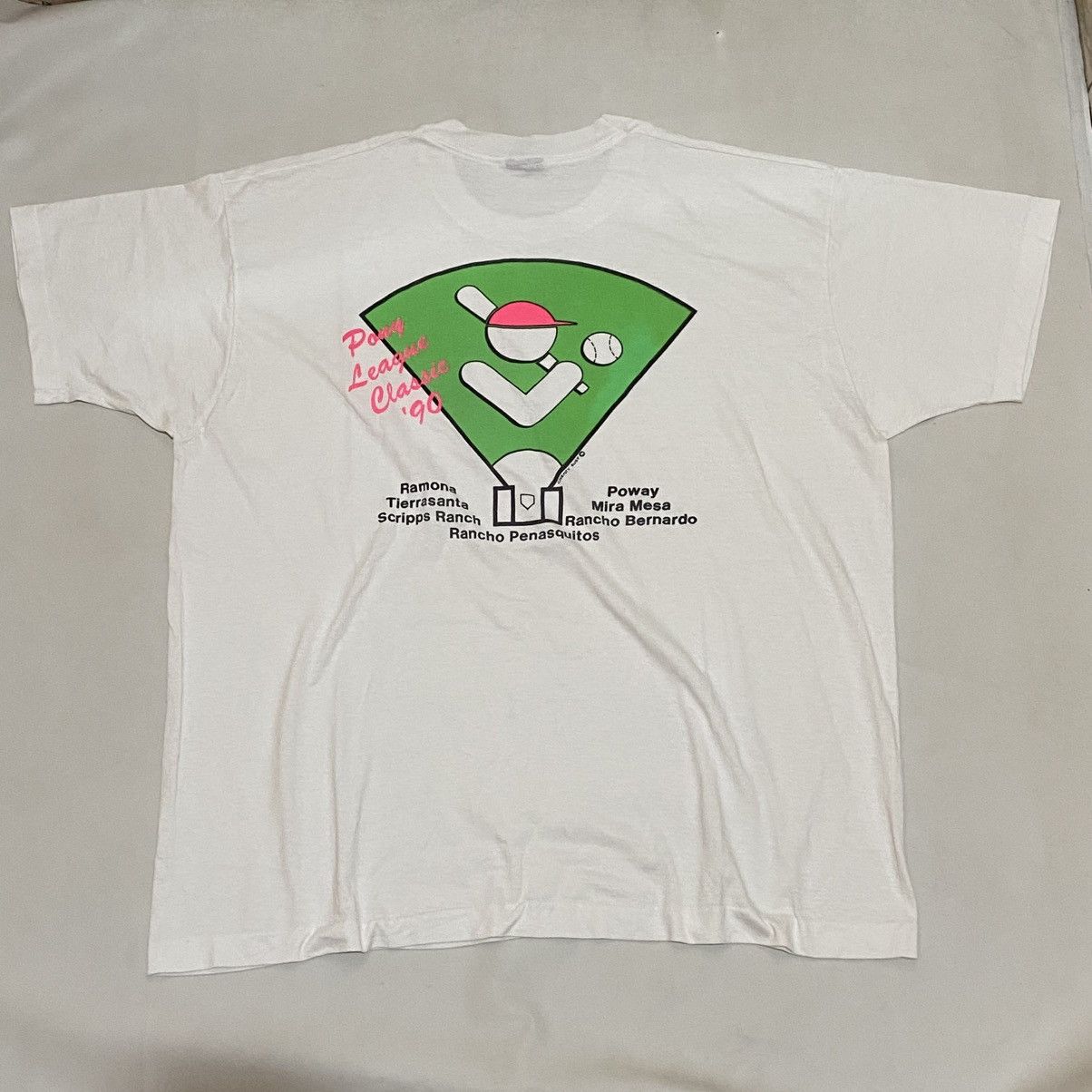 MLB Vintage Tshirt Ponny League Classic baseball 1990 Size US XXL / EU 58 / 5 - 1 Thumbnail