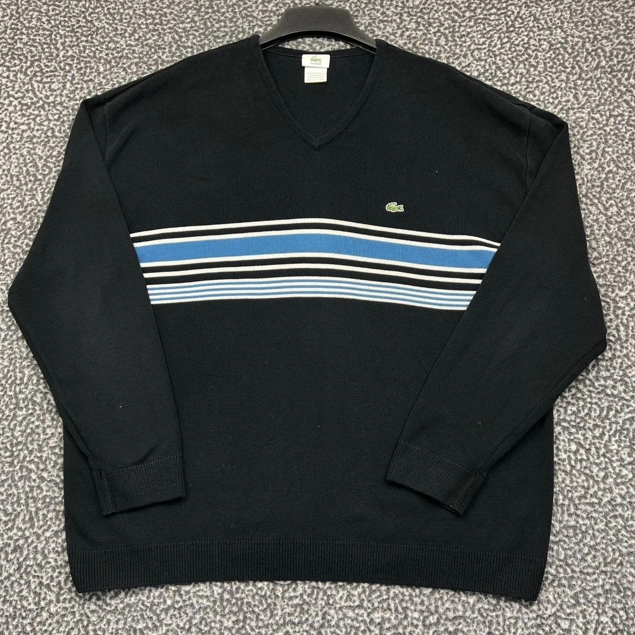 Lacoste Lacoste Sweatshirt Men Pullover Long Sleeve V Neck Cotton XL Size US XL / EU 56 / 4 - 1 Thumbnail