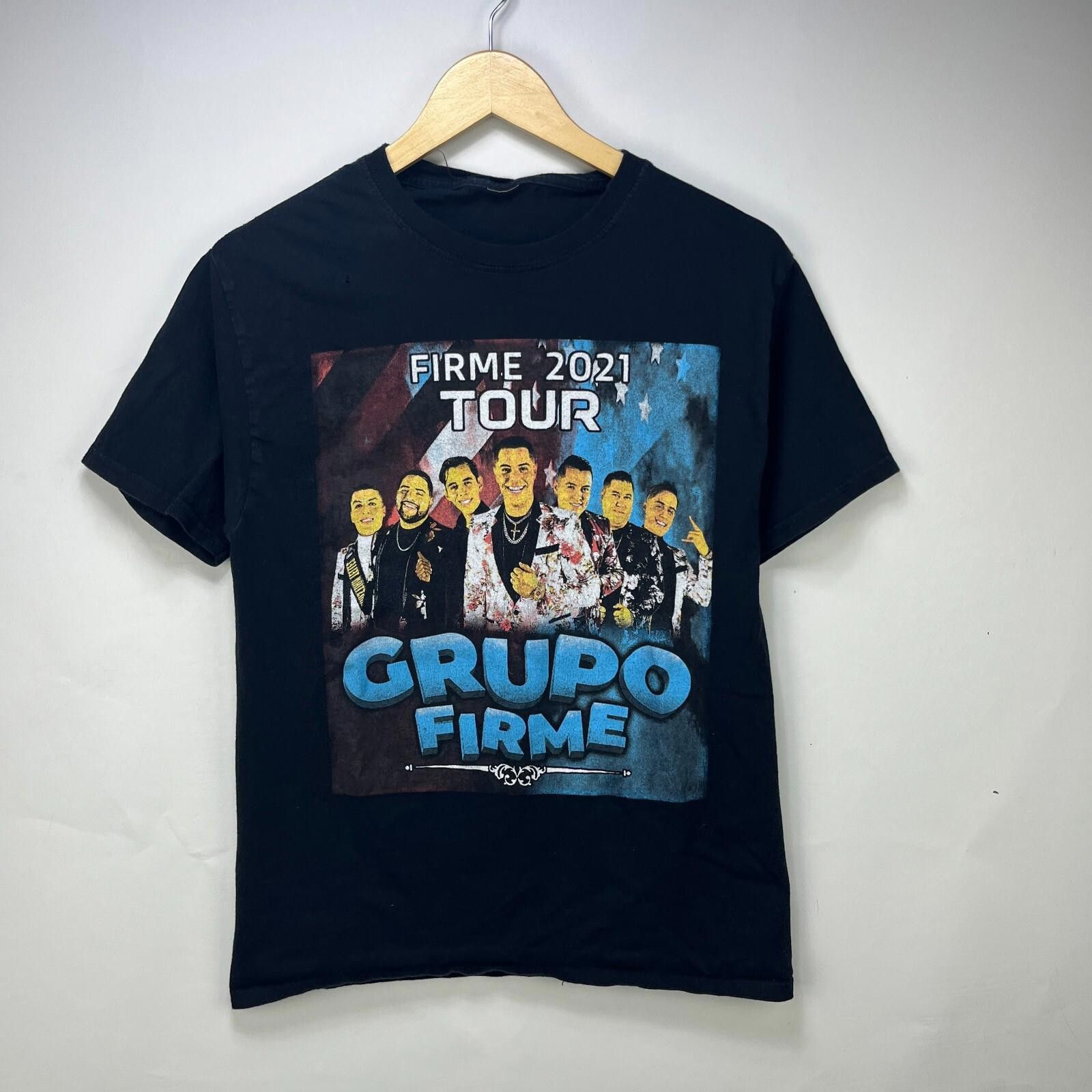 The Unbranded Brand Grupo Firme 2021 Tour T Shirt Medium Banda Mexico Frontera Size US M / EU 48-50 / 2 - 1 Thumbnail