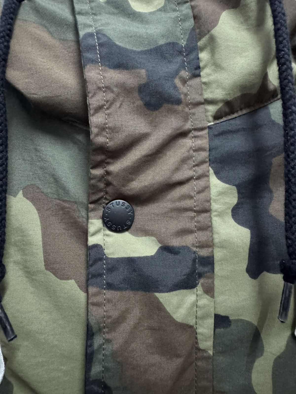 Stussy Stussy Camo Jacket with Hoodie Size US S / EU 44-46 / 1 - 3 Thumbnail