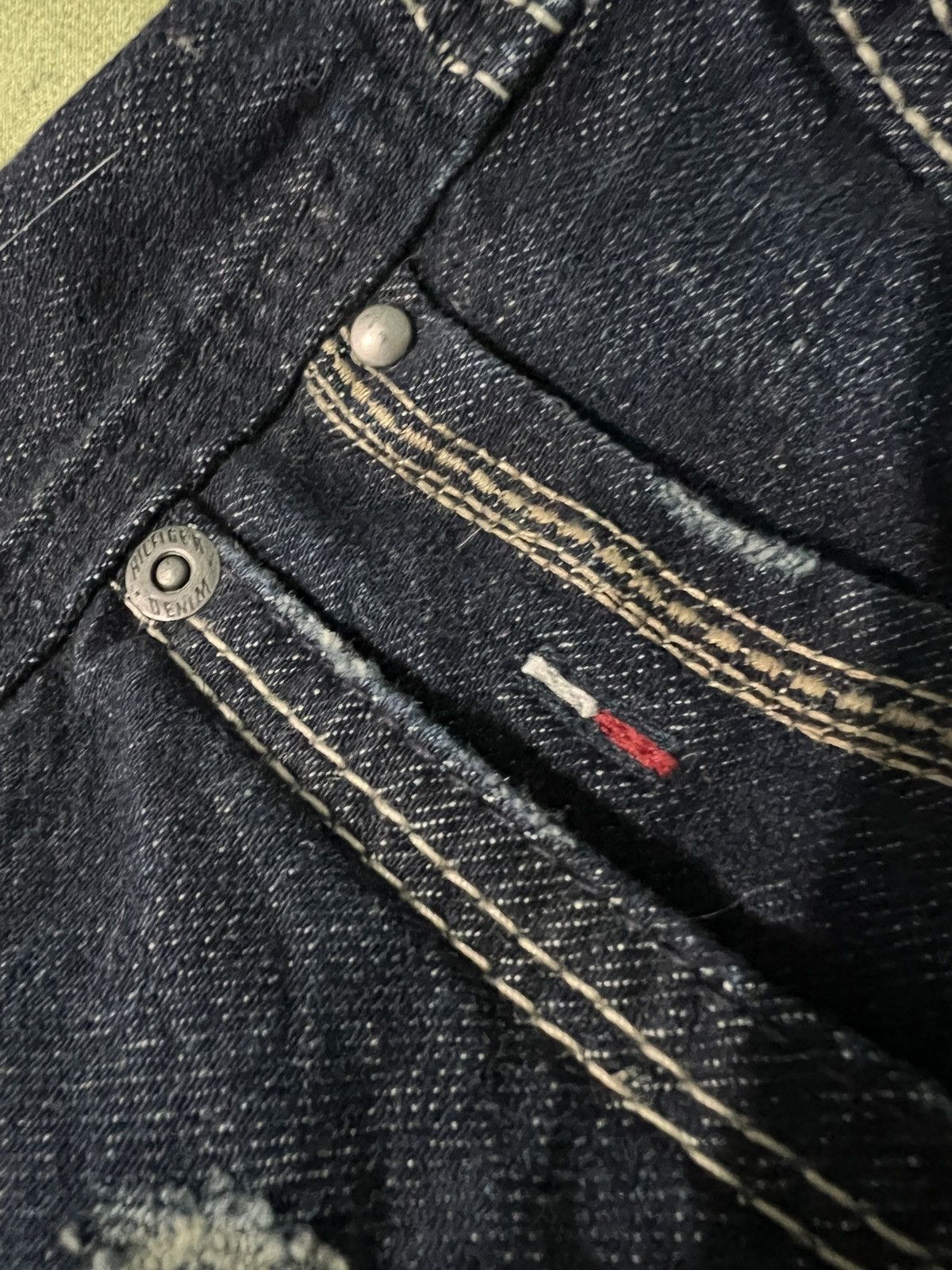 Tommy Hilfiger Tommy Hilfiger Denim Button-Up Mini Skirt – Classic Blue Size 24" / US 00 / IT 34 - 6 Thumbnail