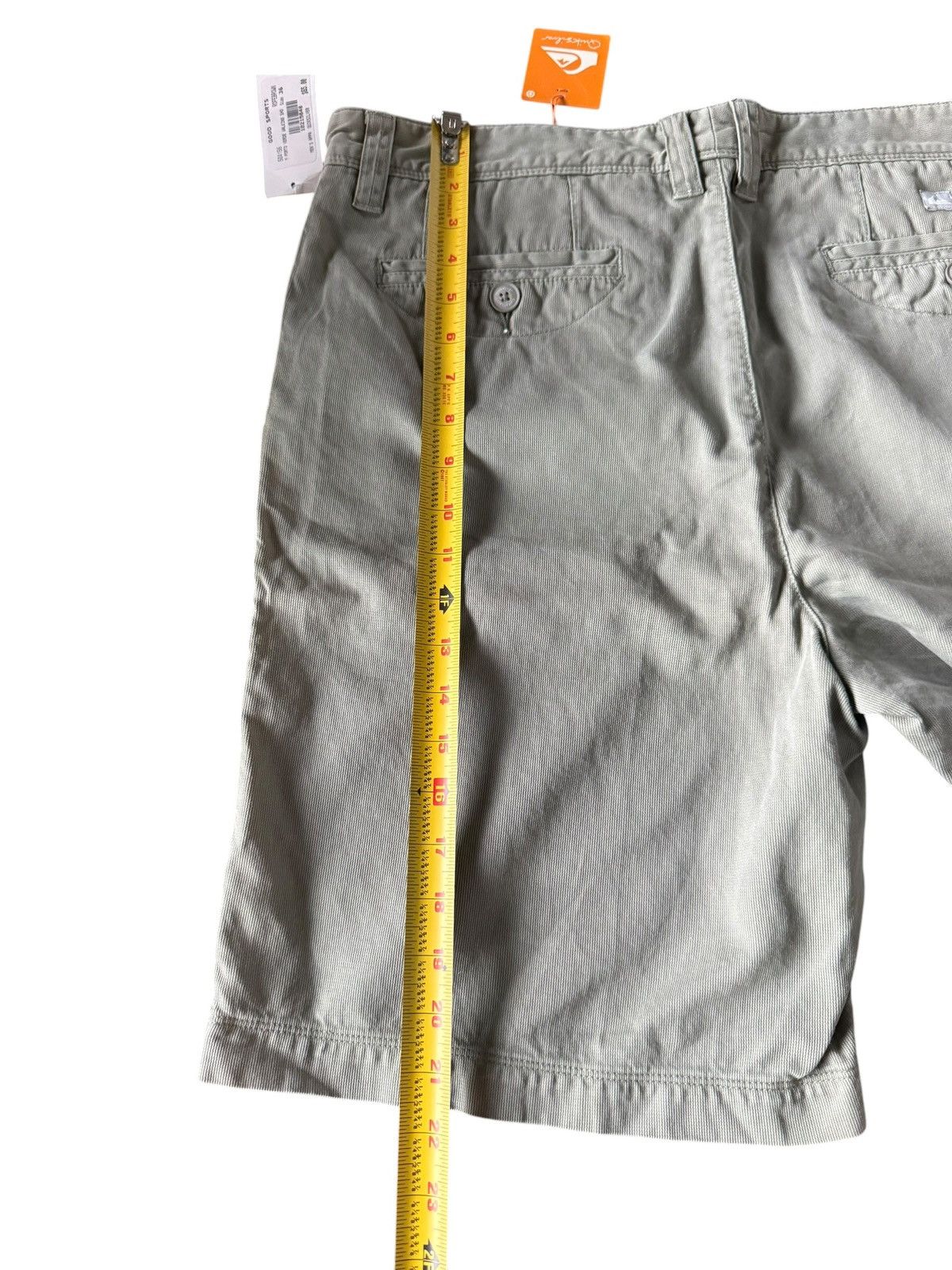 Quiksilver Y2K Quiksilver Straight Fit Chino greenish beige Shorts Size US 36 / EU 52 - 4 Thumbnail