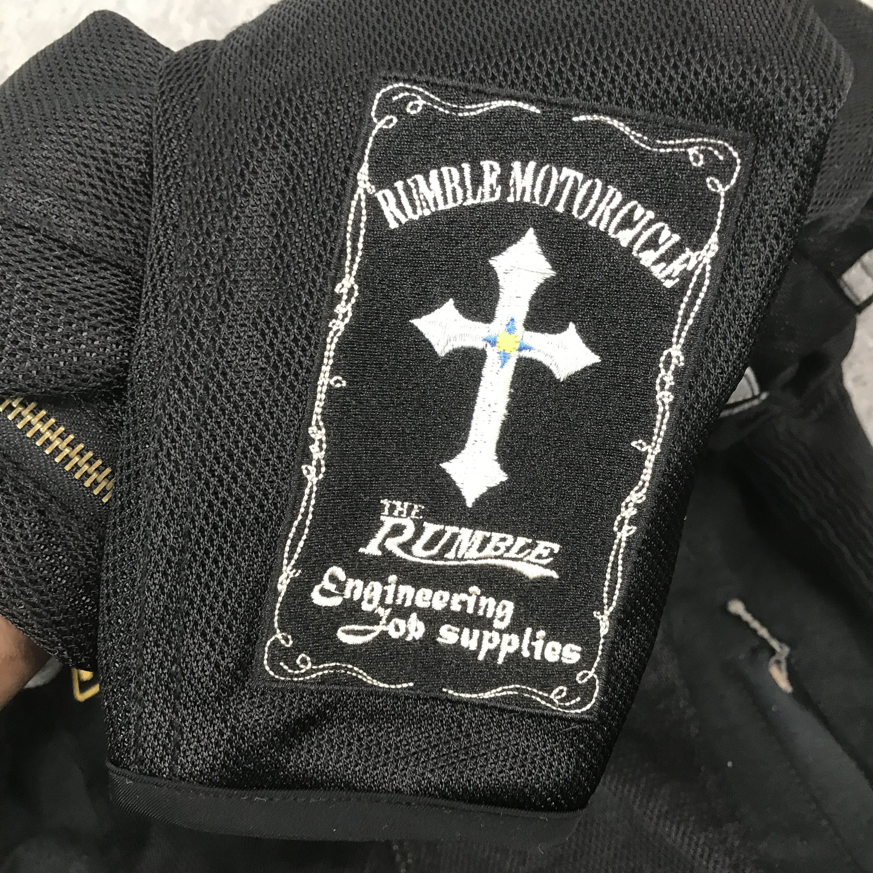 Japanese Brand Rare Rumble wheelers biker style design jacket Size US M / EU 48-50 / 2 - 7 Thumbnail