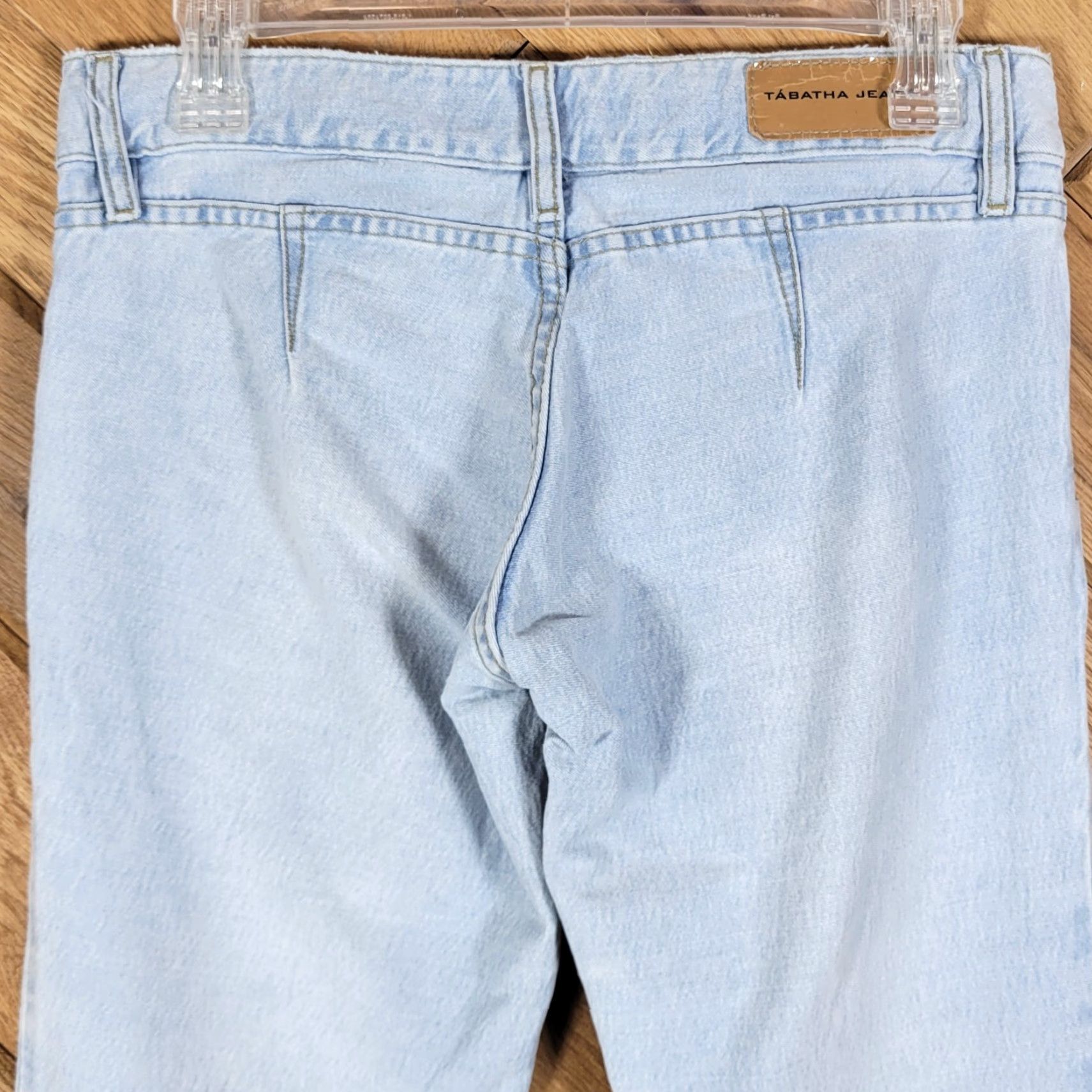 Vintage Tabatha Jeans Blue Size 30 Denim 5-Pocket Design Light Blue Women's Jeans Size 30" / US 8 / IT 44 - 4 Thumbnail