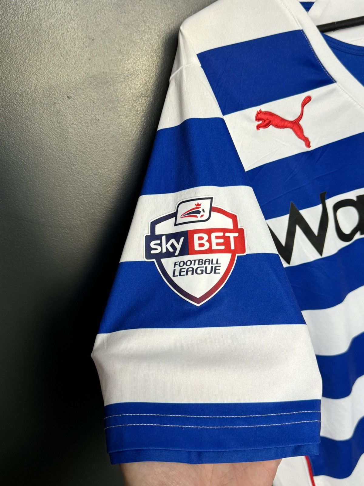 Puma Reading 13/14 Home Bridge Football Jersey Size US M / EU 48-50 / 2 - 6 Thumbnail