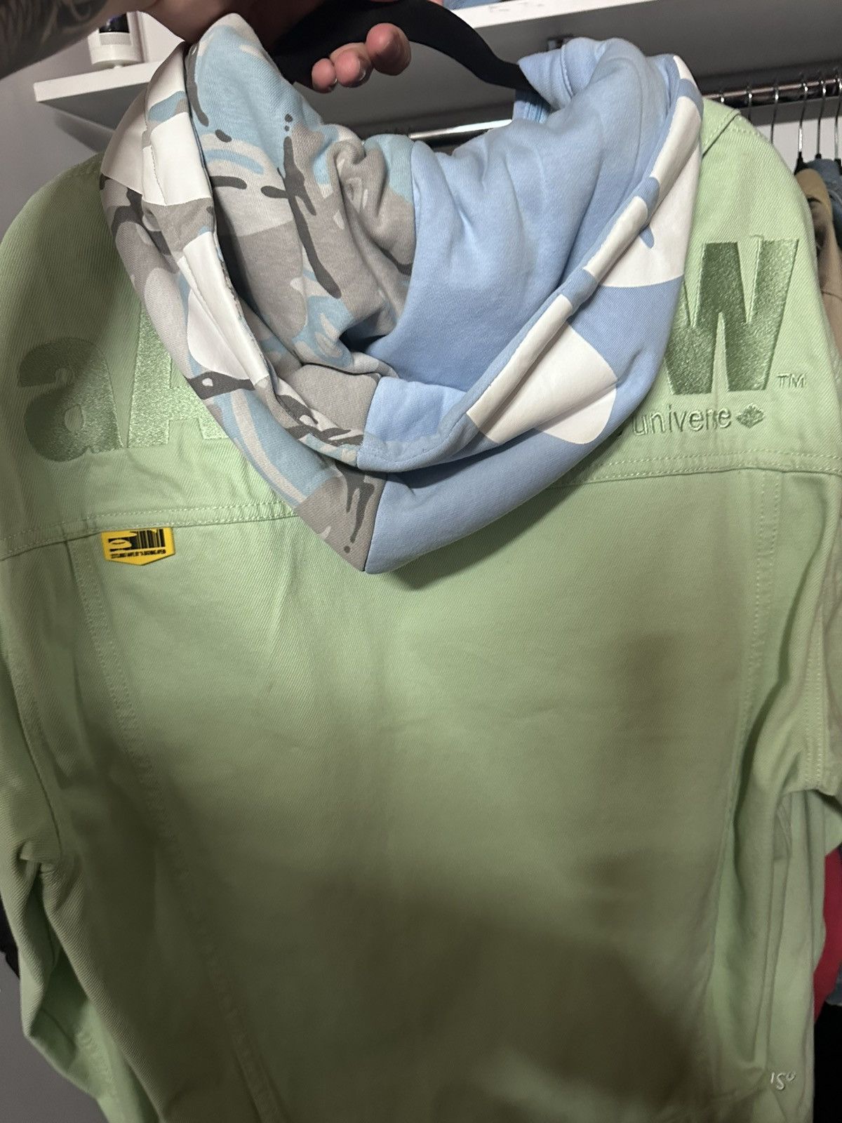 Aape Jacket with built-in sweater hoodie Size US L / EU 52-54 / 3 - 2 Thumbnail