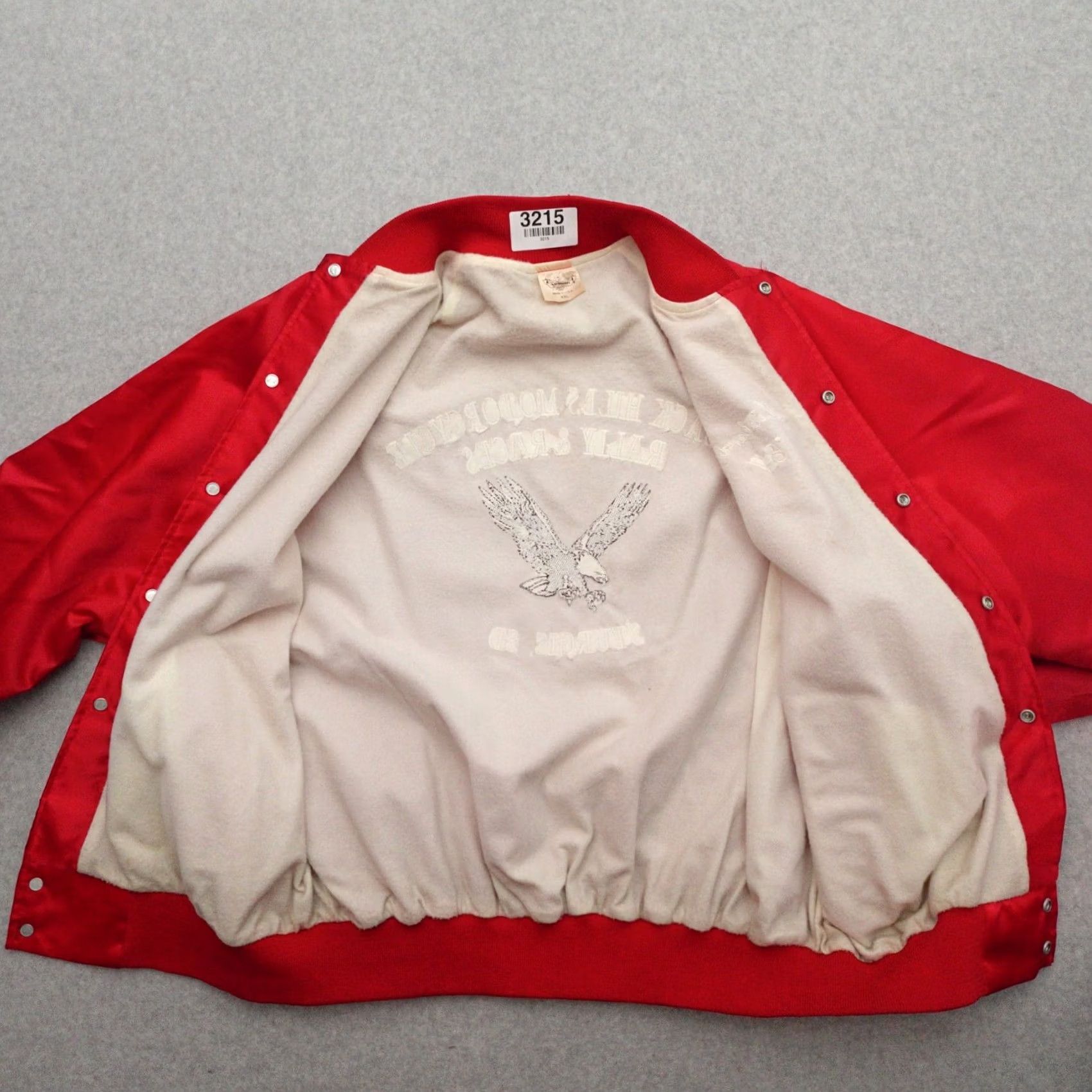 Vintage VTG Auburn Sportswear Motorcycle Jacket Mens 2XL Red Nylon 28x26 Racing Races Belted Vintage Auburn Sportswear Jacket Mens 2XL Red Nylon 28x26 Size US XXL / EU 58 / 5 - 6 Thumbnail