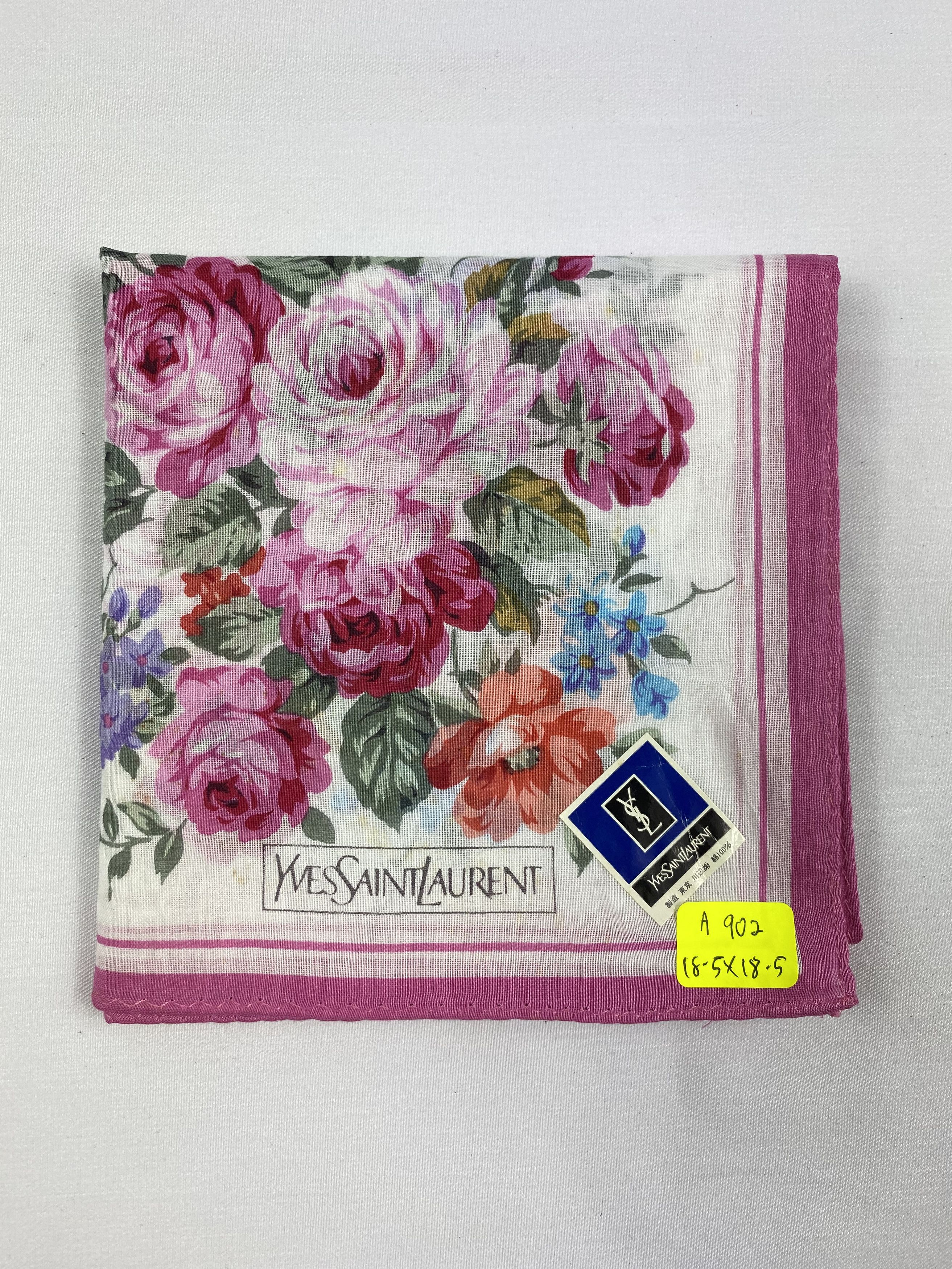 Yves Saint Laurent Yves Saint Laurent Handkerchief / Bandana / Neckerchief Size ONE SIZE - 6 Thumbnail