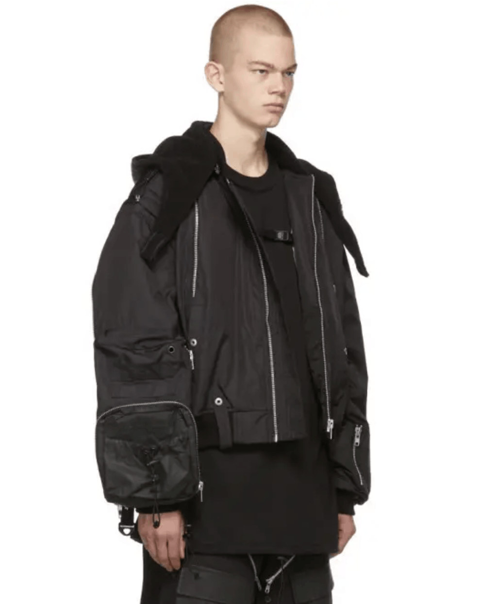 blackmerle Blackmerle Modular Oversized Bomber Jacket - Show Sample Size US L / EU 52-54 / 3 - 6 Thumbnail