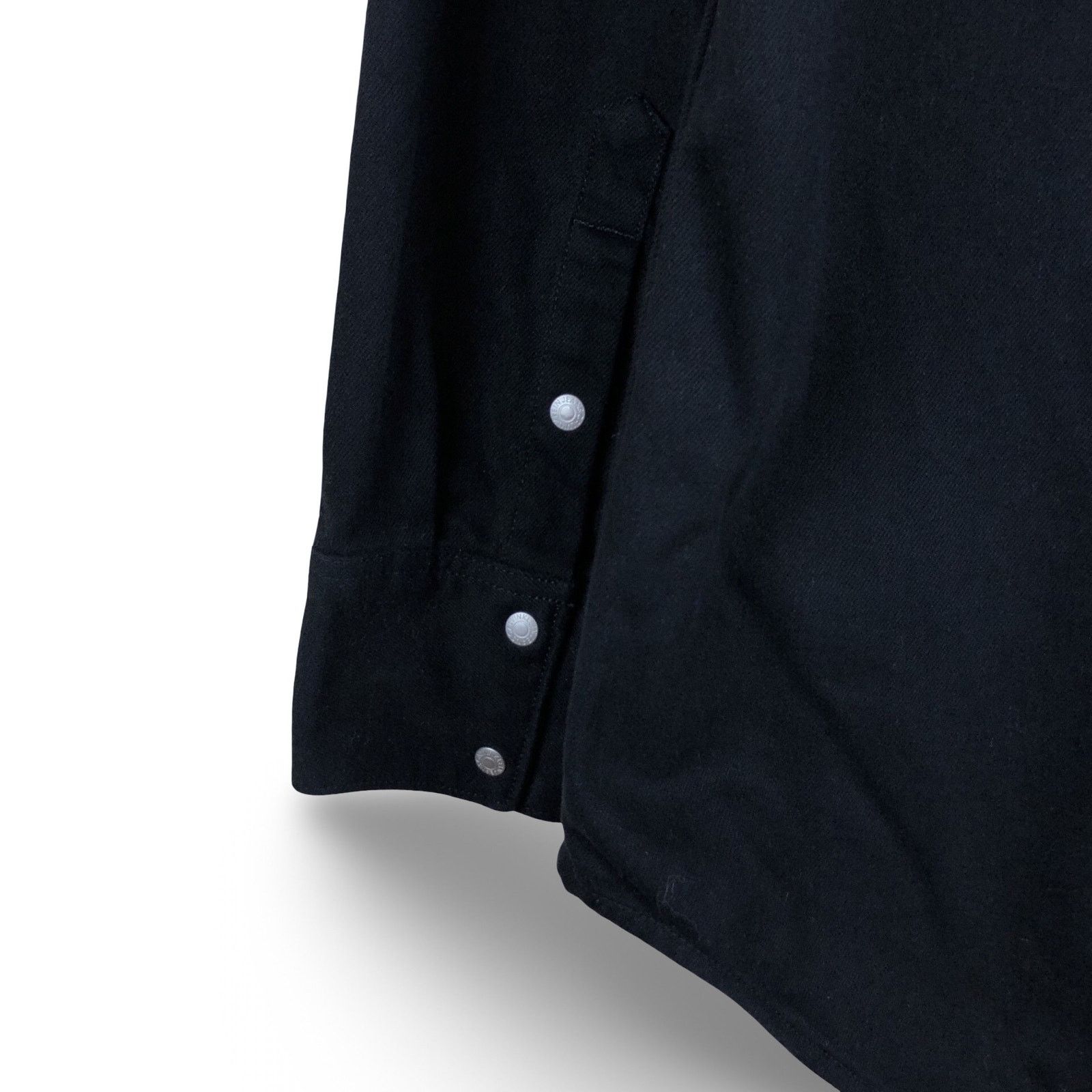 Calvin Klein × Raf Simons Raf Simons Era Calvin Klein Jeans Denim Shirt Black/White Size US M / EU 48-50 / 2 - 6 Thumbnail