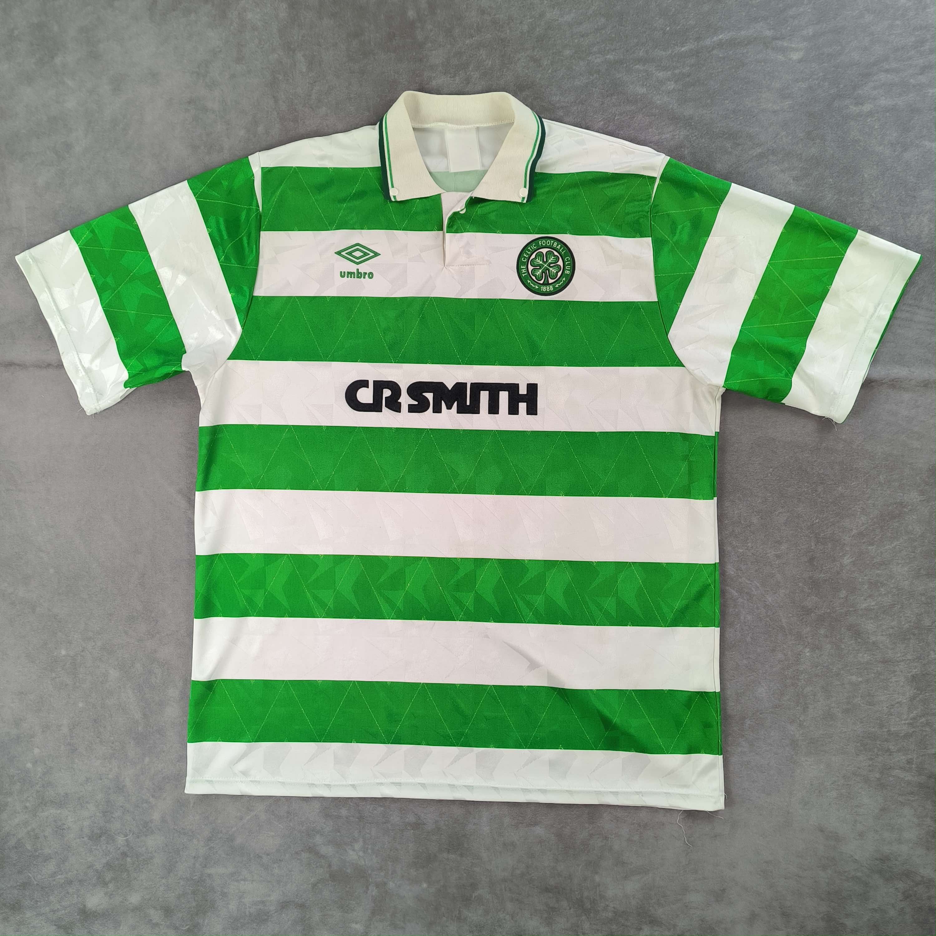 Umbro Celtic 1989-91 Umbro home football jersey shirt size XL Size US XL / EU 56 / 4 - 1 Thumbnail