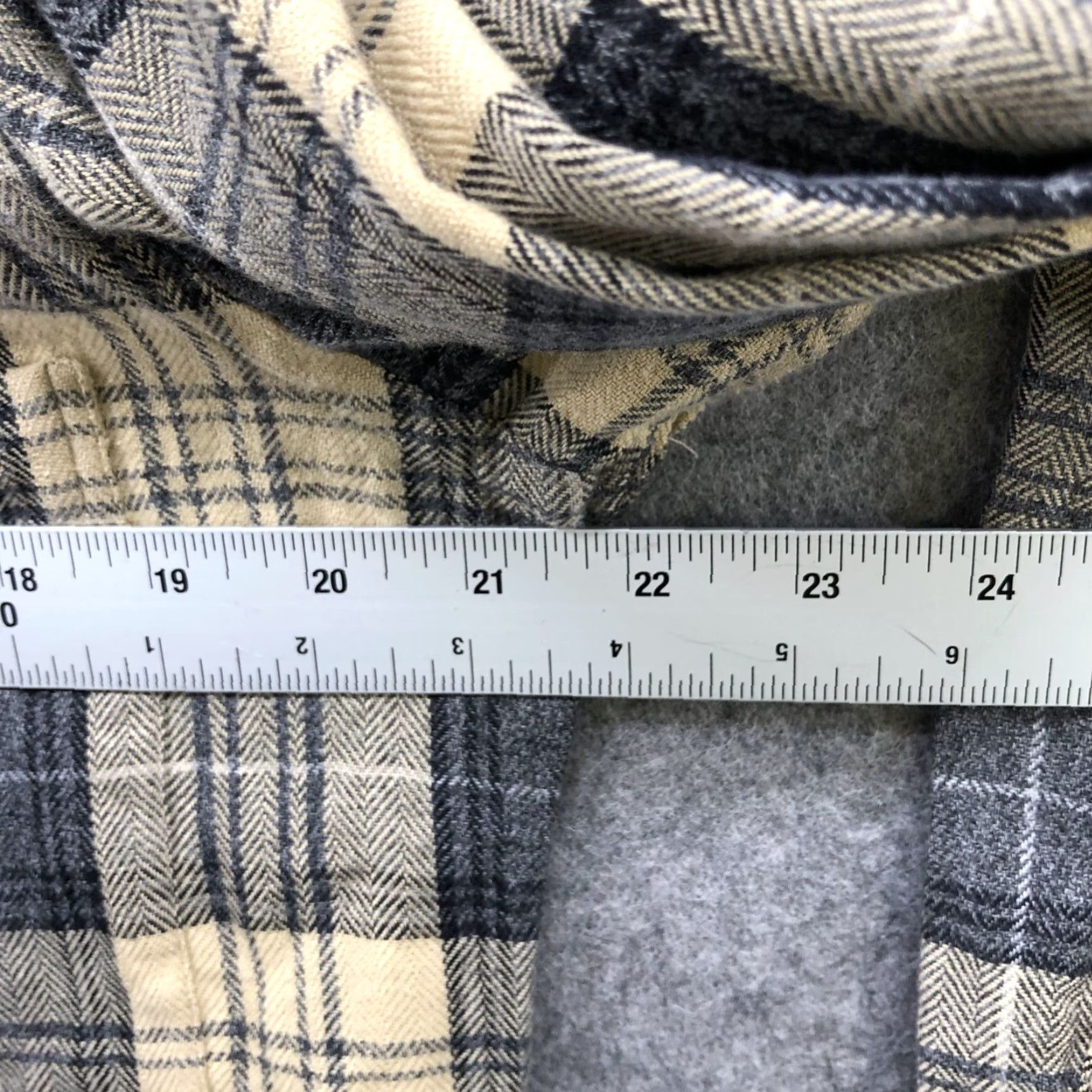 Vintage Via Ardigo Flannel Shirt Mens M Yellow Plaid Long Sleeve Button-Down Shirt Size US M / EU 48-50 / 2 - 8 Thumbnail