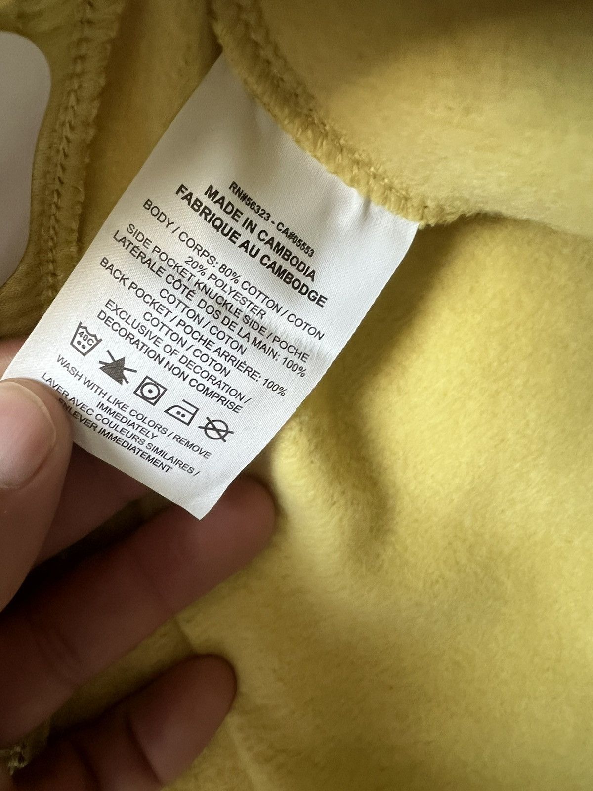 Nike Nike Sportswear Club Fleece Jogger Pants Yellow Size US 34 / EU 50 - 7 Thumbnail