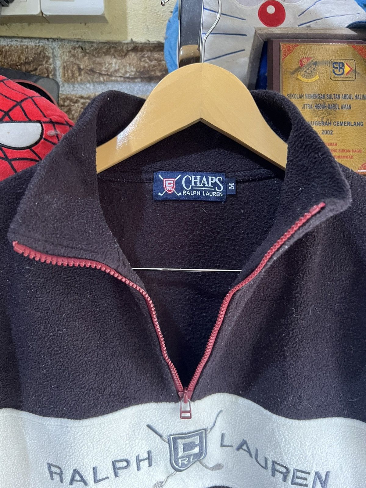 Chaps Ralph Lauren 🔥Vintage Chaps Ralph Lauren Fleece Jacket Size US M / EU 48-50 / 2 - 11 Thumbnail