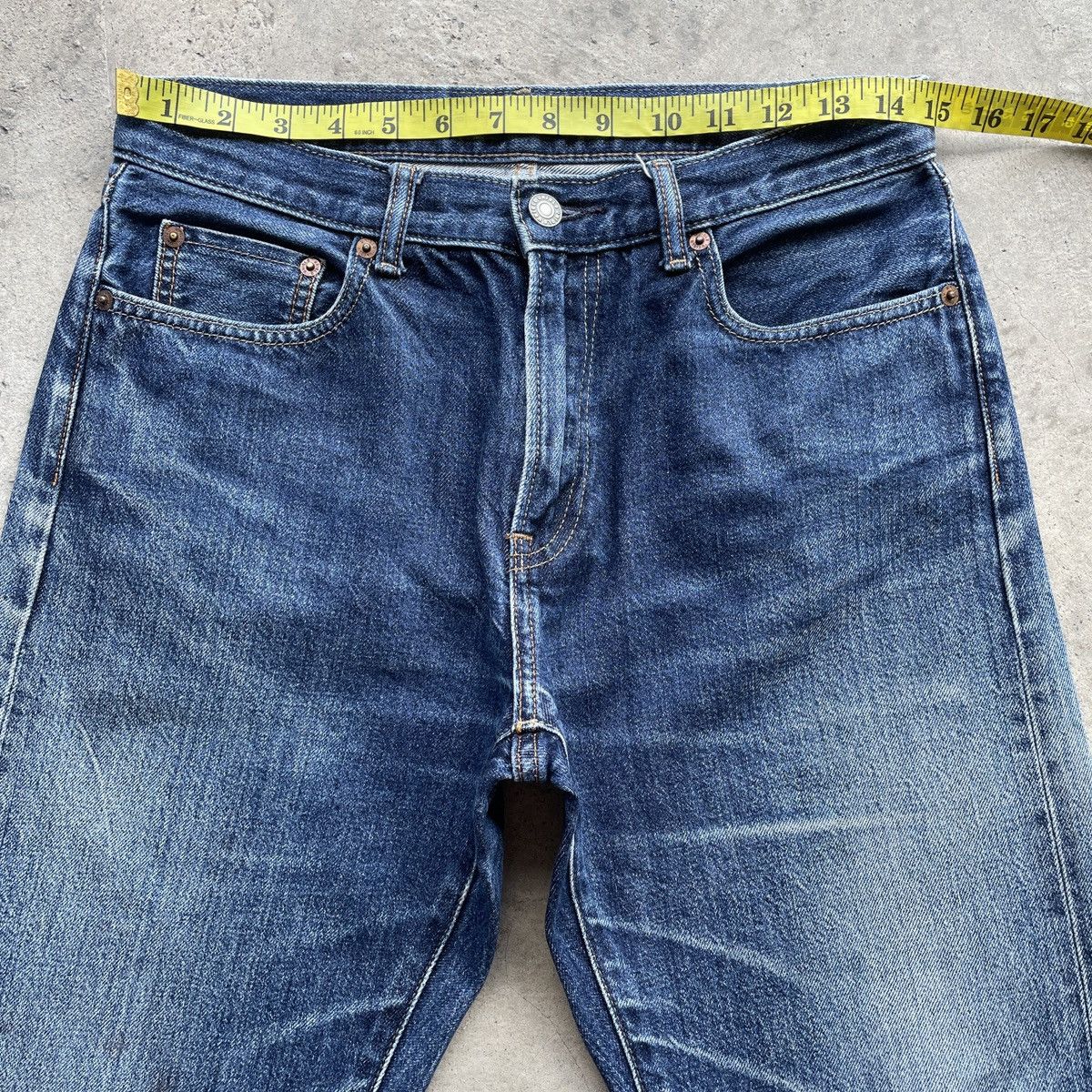 Japanese Brand W30x29💥 Vintage Japanese Faded Selvedge Jeans Denim Pants Size US 30 / EU 46 - 5 Thumbnail