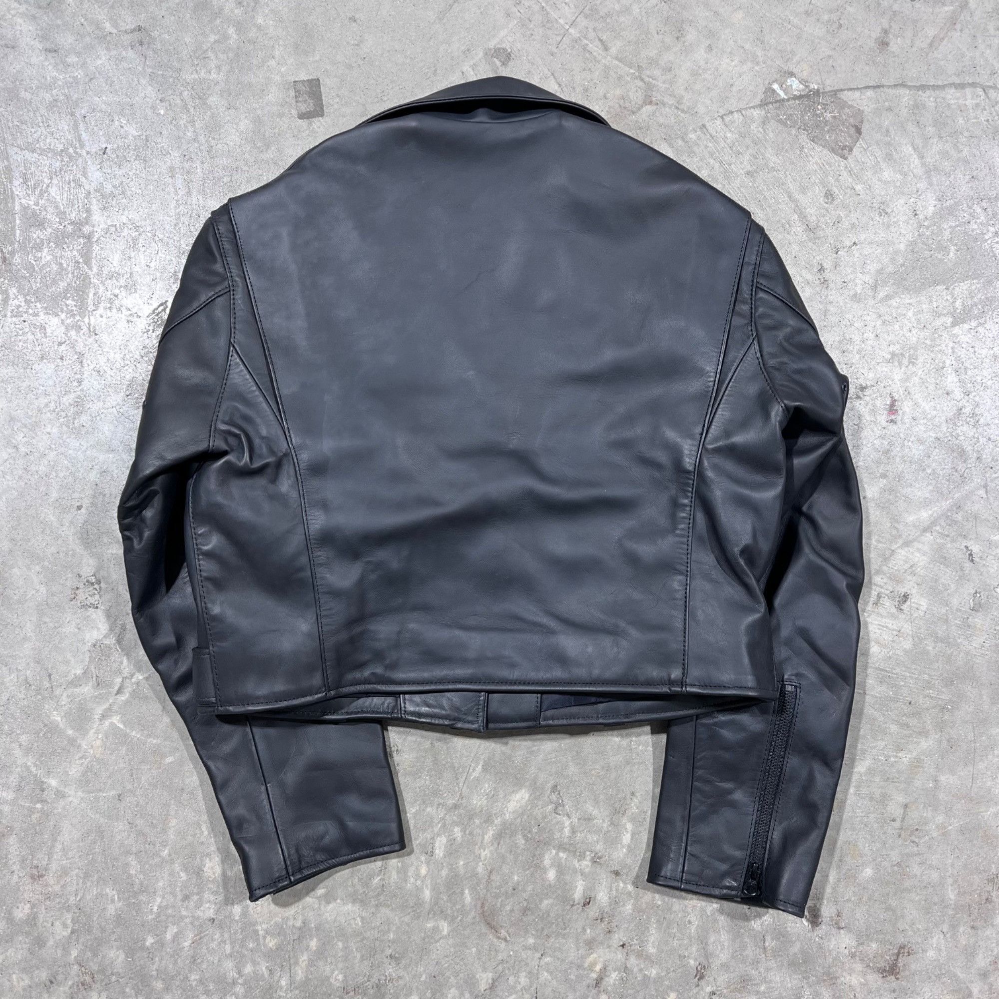 Harley Davidson $895 HARLEY DAVIDSON WOMEN CROPPED CLASSIC LEATHER JACKET M Size M / US 6-8 / IT 42-44 - 6 Thumbnail