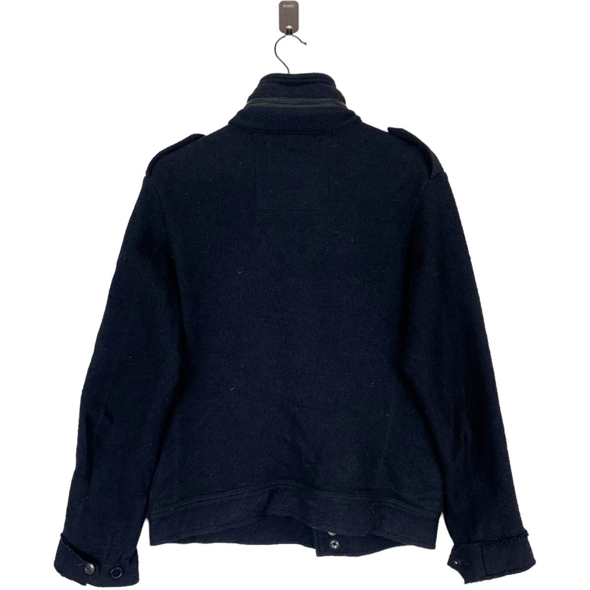 CABANE de ZUCCa × Zucca VINTAGE CABANE DE ZUCCA WOOL BUTTON JACKET Size L / US 10 / IT 46 - 6 Thumbnail
