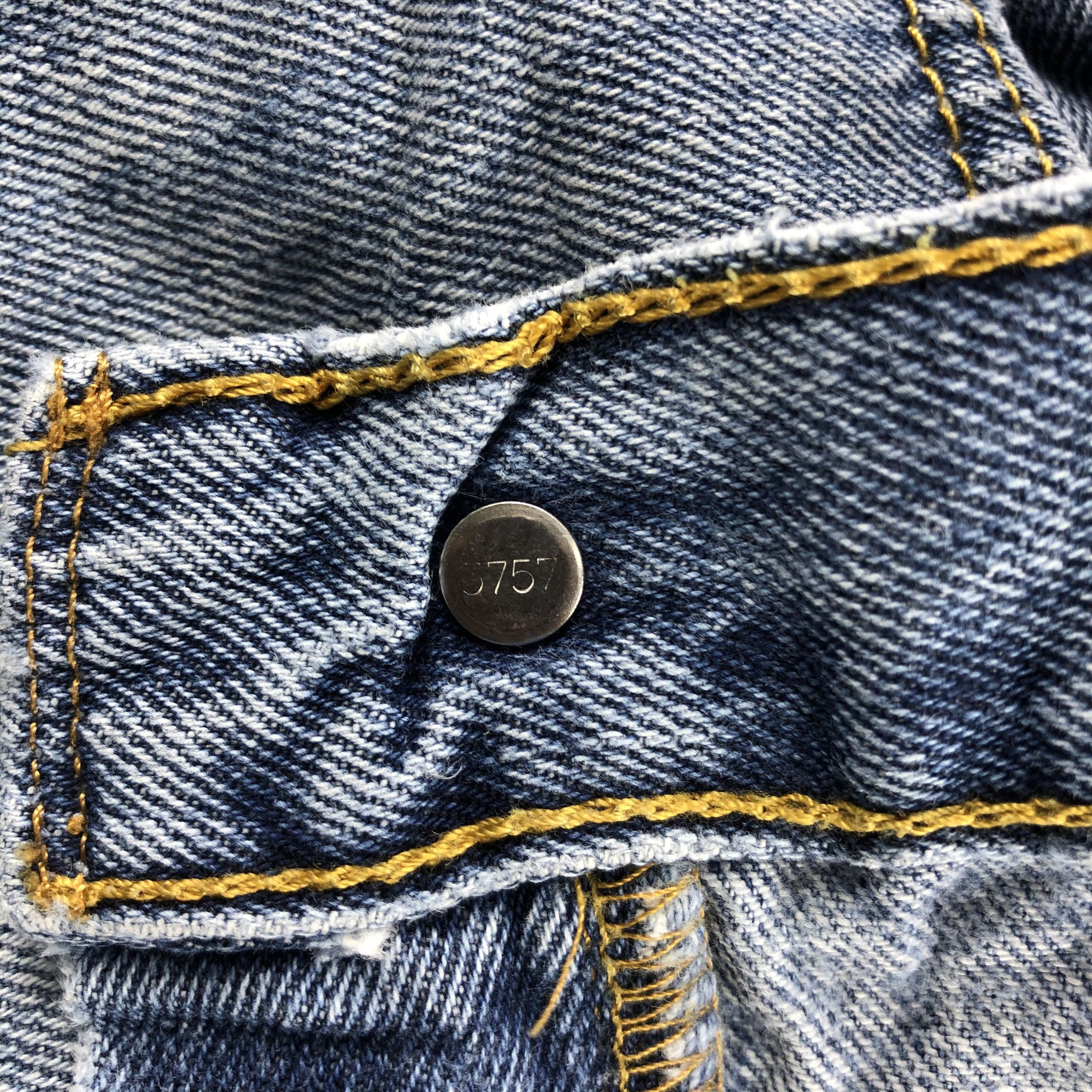 Levi's Vintage Blue Wash Levis 501 Jeans-JM3032 Size US 36 / EU 52 - 12 Thumbnail