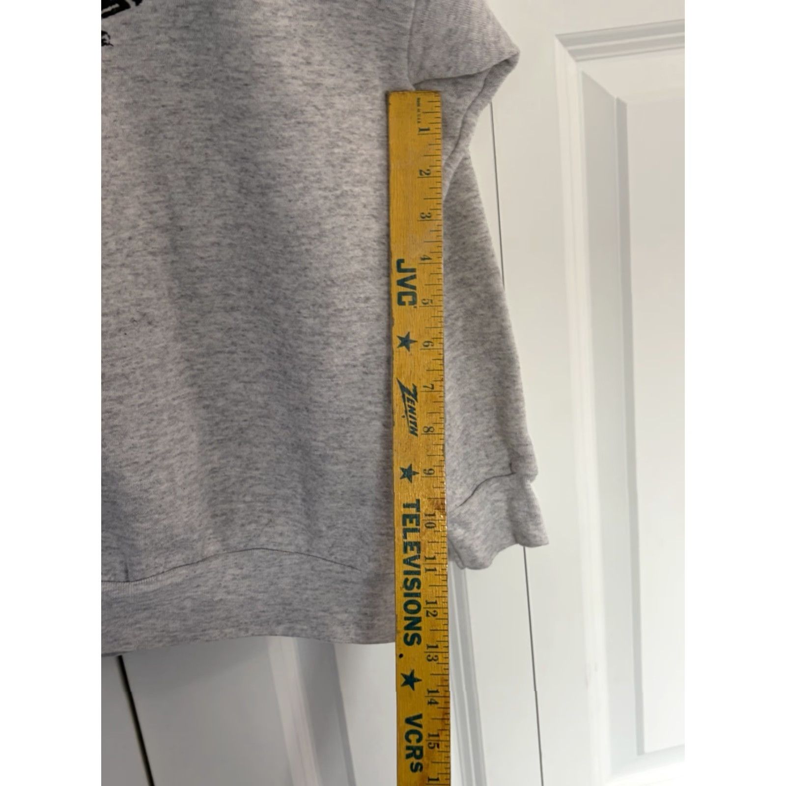 Tultex VINTAGE Tultex Yellowstone Crewneck Pullover Sweatshirt White Heather Large Unisex Adults Crew Neck Long Sleeve Fleece Shirt/Top Size US L / EU 52-54 / 3 - 3 Thumbnail