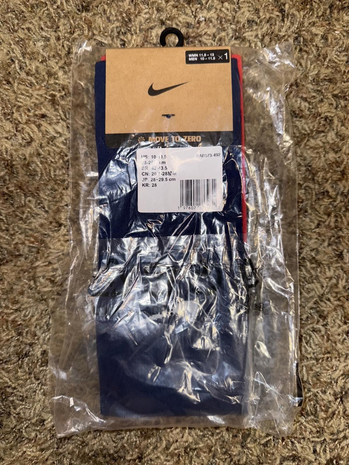 Nike Nike Men’s Norway 2025-2026 Home Vapor Strike Knee-High Socks Sample Size ONE SIZE - 9 Thumbnail