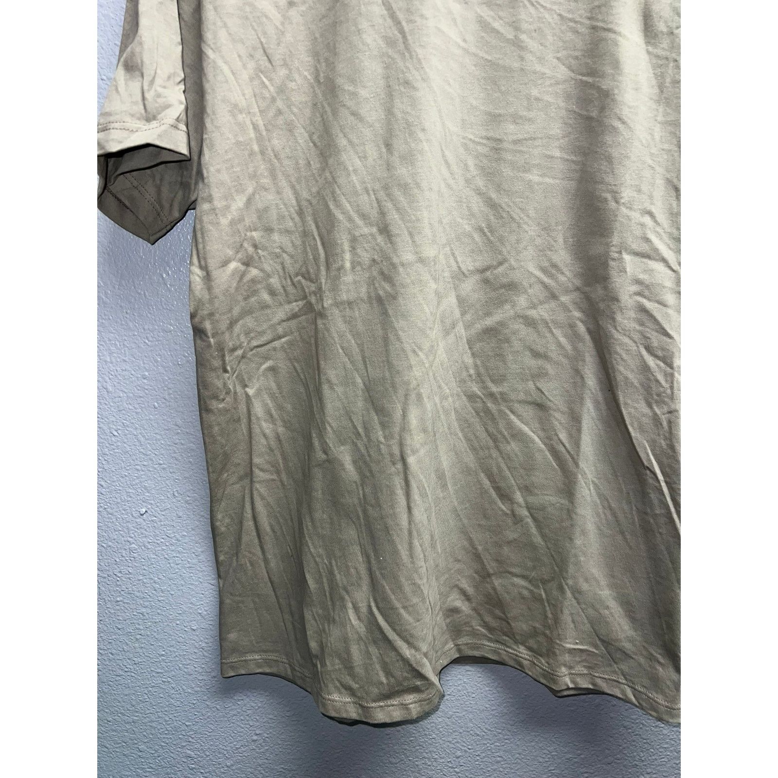 Jerzees 90s Vintage Jerzees Brown Blank USA Made Shirt Tee VTG 1990s Size US L / EU 52-54 / 3 - 4 Thumbnail