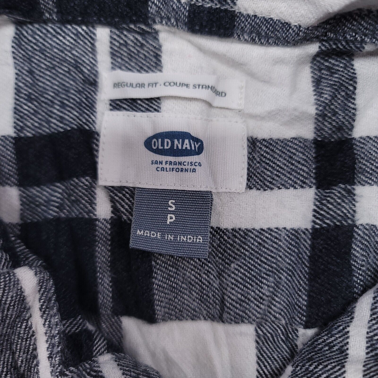 Old Navy Old Navy Tartan Flannel Button Up Shirt Mens Size S White Size US S / EU 44-46 / 1 - 3 Thumbnail