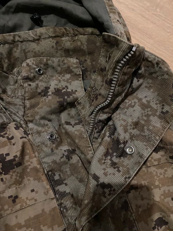 Japanese Brand × Stussy × Vintage Vintage Stussy winter jacket L camo Size US L / EU 52-54 / 3 - 9 Thumbnail