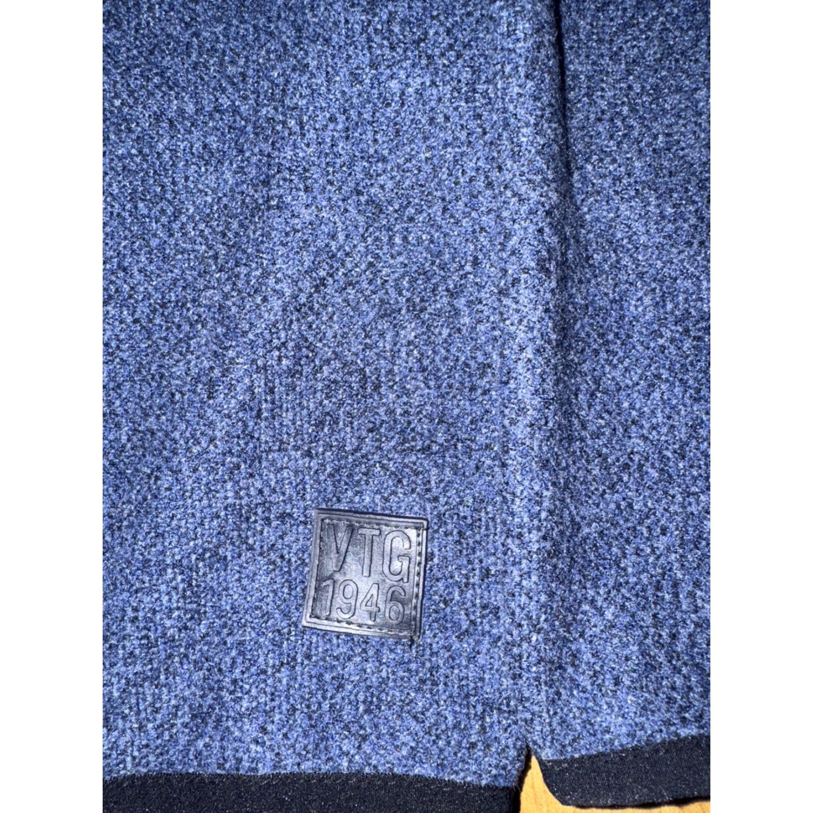 Vintage VINTAGE 1946 Quarter Zip Sweatshirt Blue Small Men 18x25 Pullover Zip Size US S / EU 44-46 / 1 - 2 Thumbnail