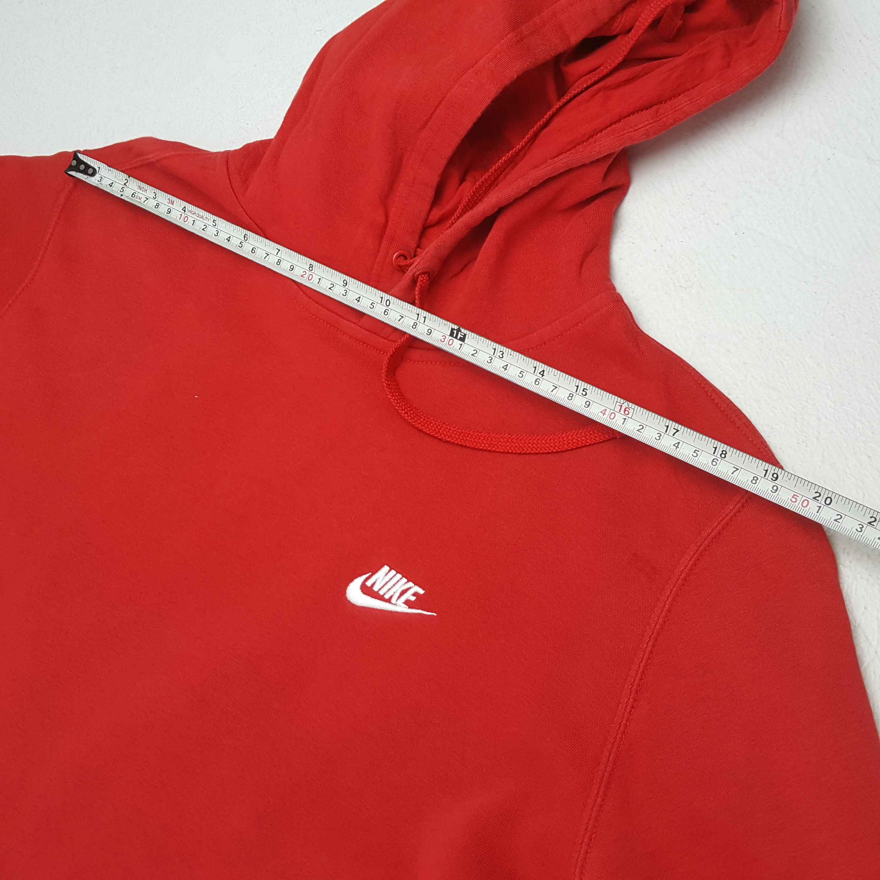 Nike × Vintage Vintage NIKE Swoosh Small Design Sportswear Hoodies Size US L / EU 52-54 / 3 - 5 Thumbnail