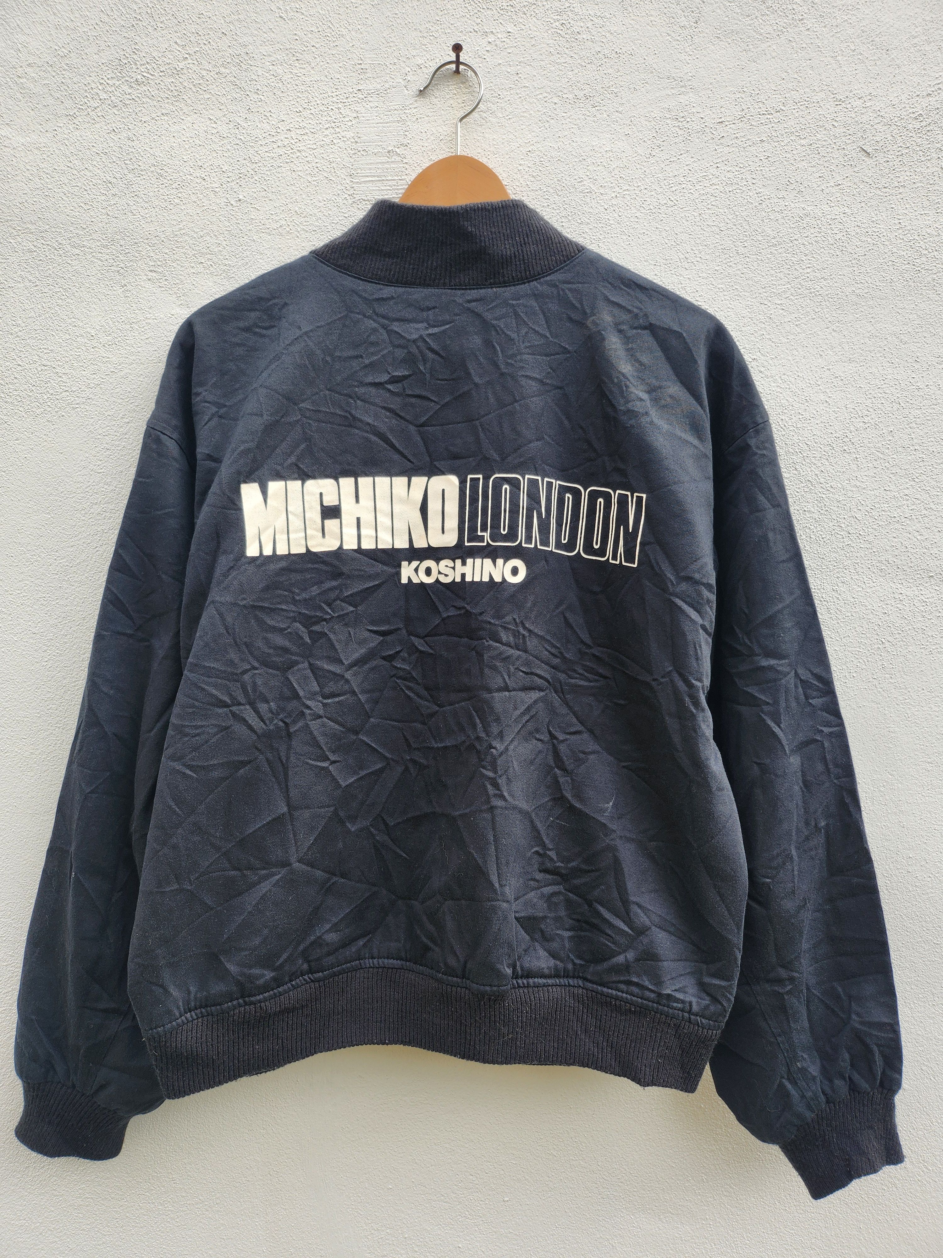 Japanese Brand × Michiko Koshino London 💥 Snake Michiko Koshino London Reversible Bomber Size US L / EU 52-54 / 3 - 3 Thumbnail