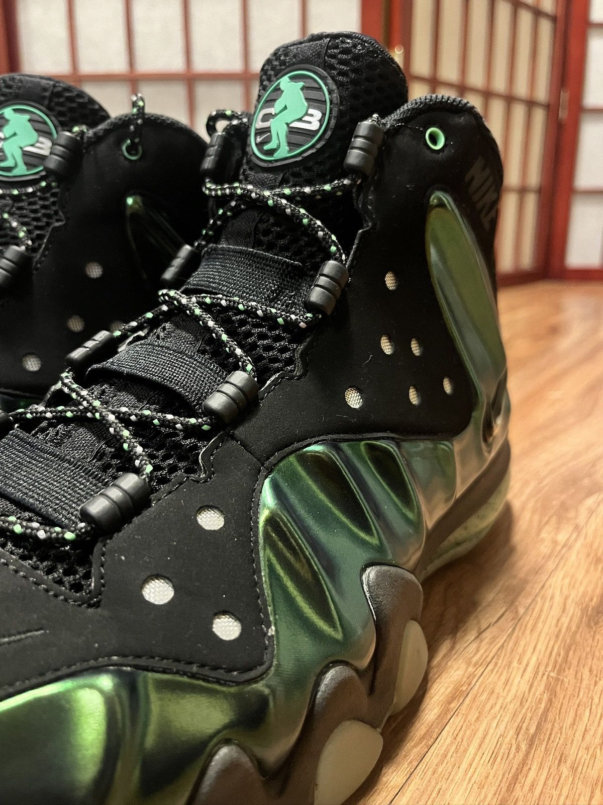 Nike Barkley Posite Max “Gamma Green” Size US 10.5 / EU 43-44 - 7 Thumbnail