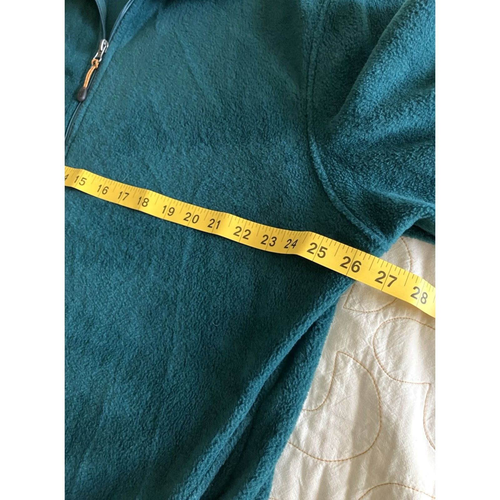 Vintage Woolrich Sweater Mens XL Green Heather Full Zip Mock Neck Pockets Outdoor Casual Knit Polyester Pullover Size US XL / EU 56 / 4 - 4 Thumbnail