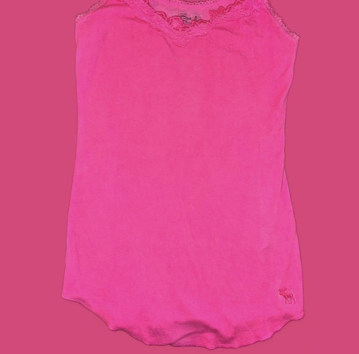 Abercrombie & Fitch Vintage Abercrombie and Fitch pink cami top Size M / US 6-8 / IT 42-44 - 4 Thumbnail