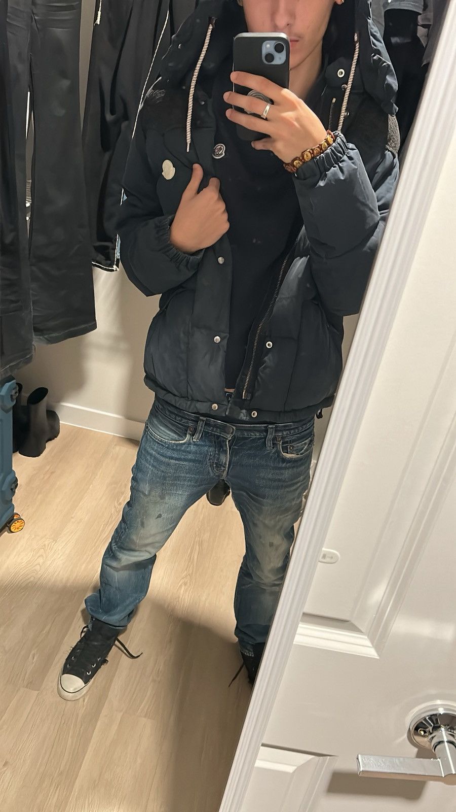 Moncler × Visvim Moncler X Visvim Navy Puffer Jacket Size US M / EU 48-50 / 2 - 10 Thumbnail