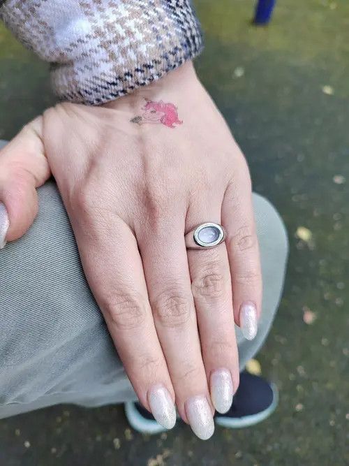 Jewelry Trend Opal Stone Adjustable Ring Size ONE SIZE - 2 Thumbnail