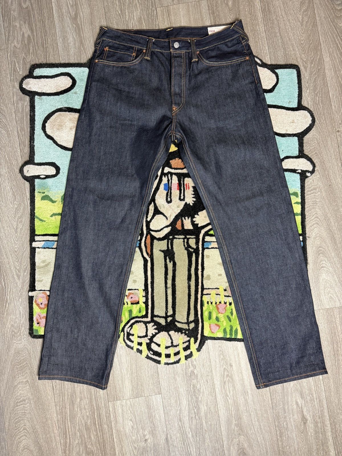Evisu EVISU Diacock Jeans Size US 33 - 1 Thumbnail