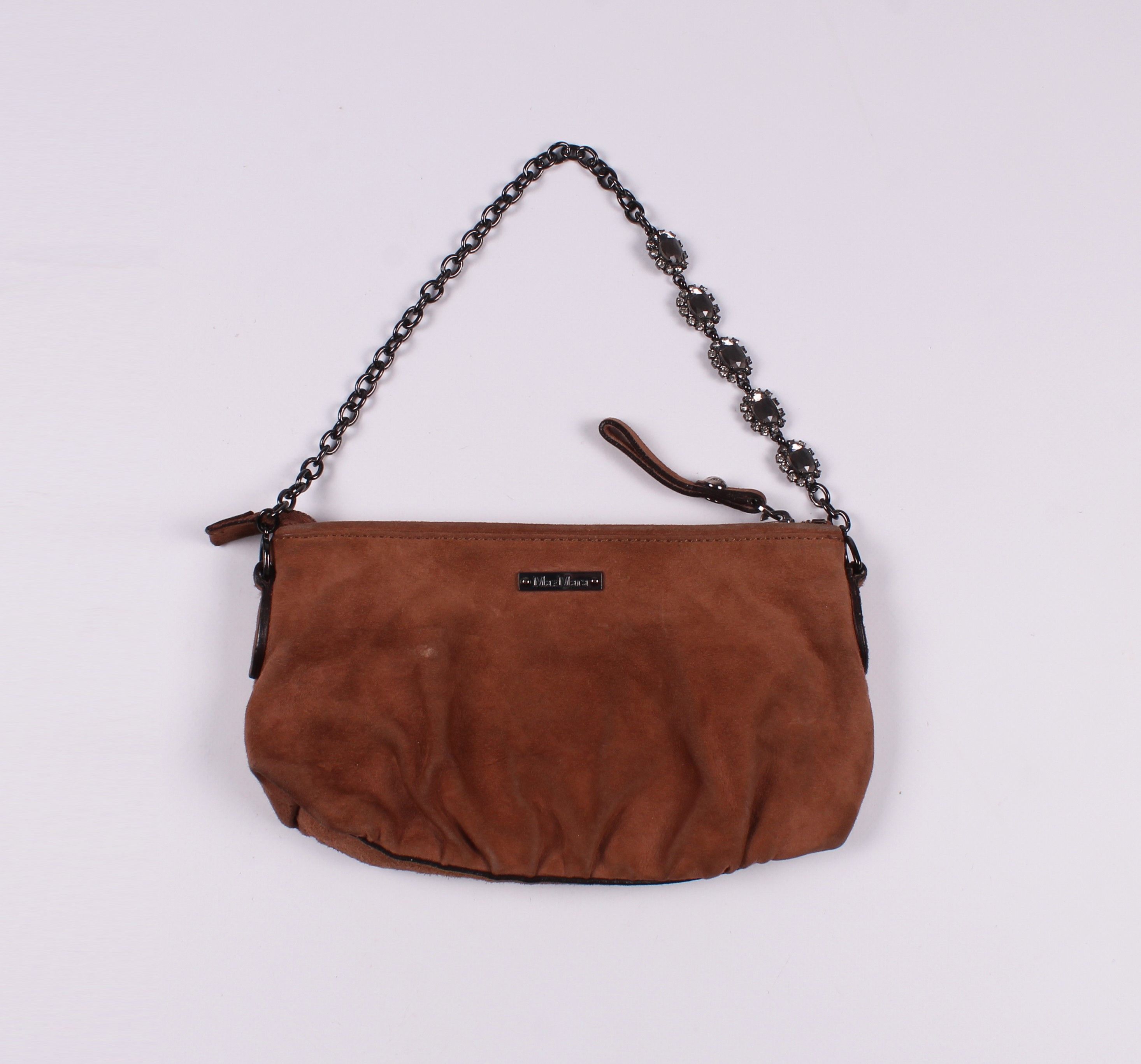 Max Mara Max Mara Small Suede Mini Bag Size ONE SIZE - 1 Thumbnail