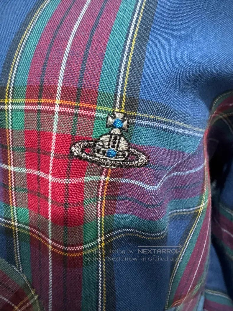 Vivienne Westwood Vivienne Westwood Rare Three Button Patch Shirt Size US S / EU 44-46 / 1 - 4 Thumbnail