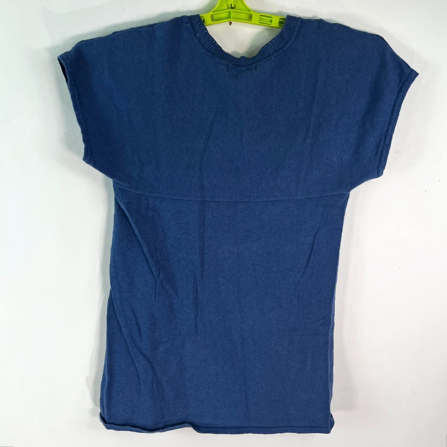 Vintage Daisey Fuentes Blouse Shirt Womens Short Sleeve Blue S Regular Size Size S / US 4 / IT 40 - 5 Thumbnail