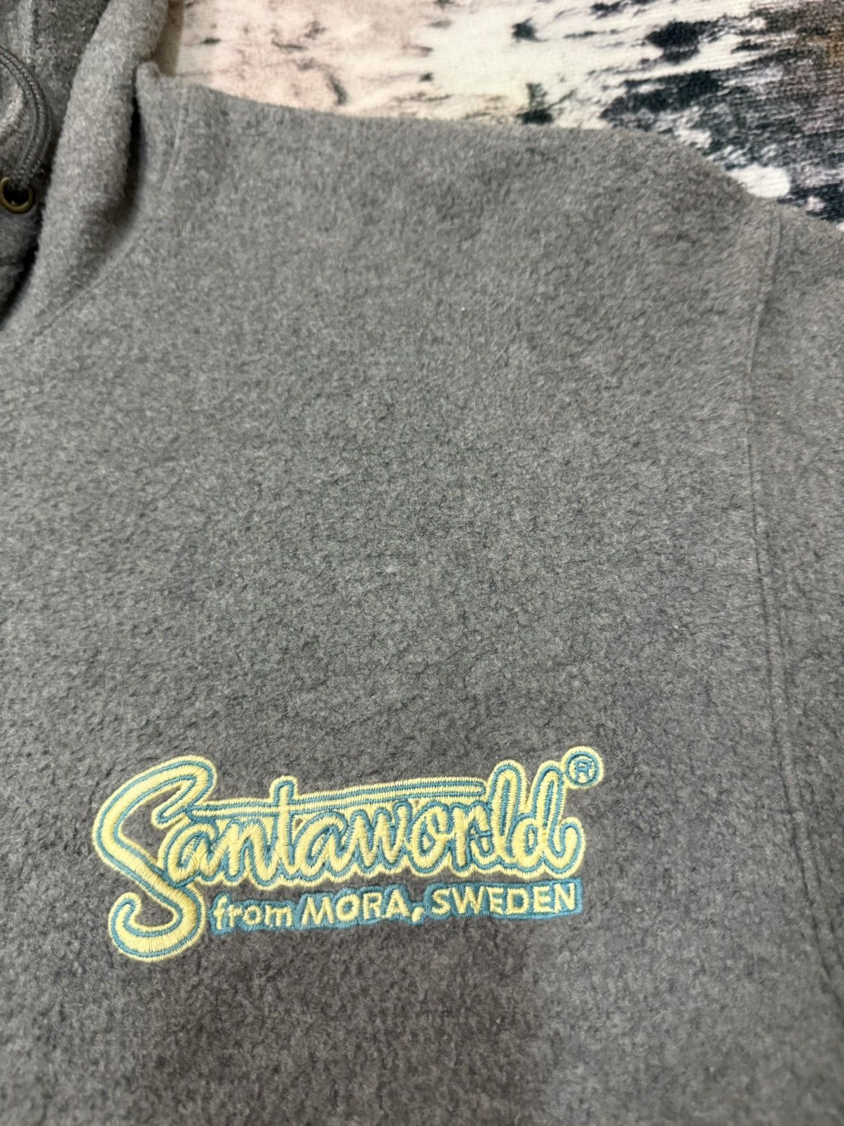 Cartoon Network × Japanese Brand × Vintage Vintage Santaworld Pullover Fleece Halfbitton Jacket Hoodie Size US L / EU 52-54 / 3 - 5 Thumbnail