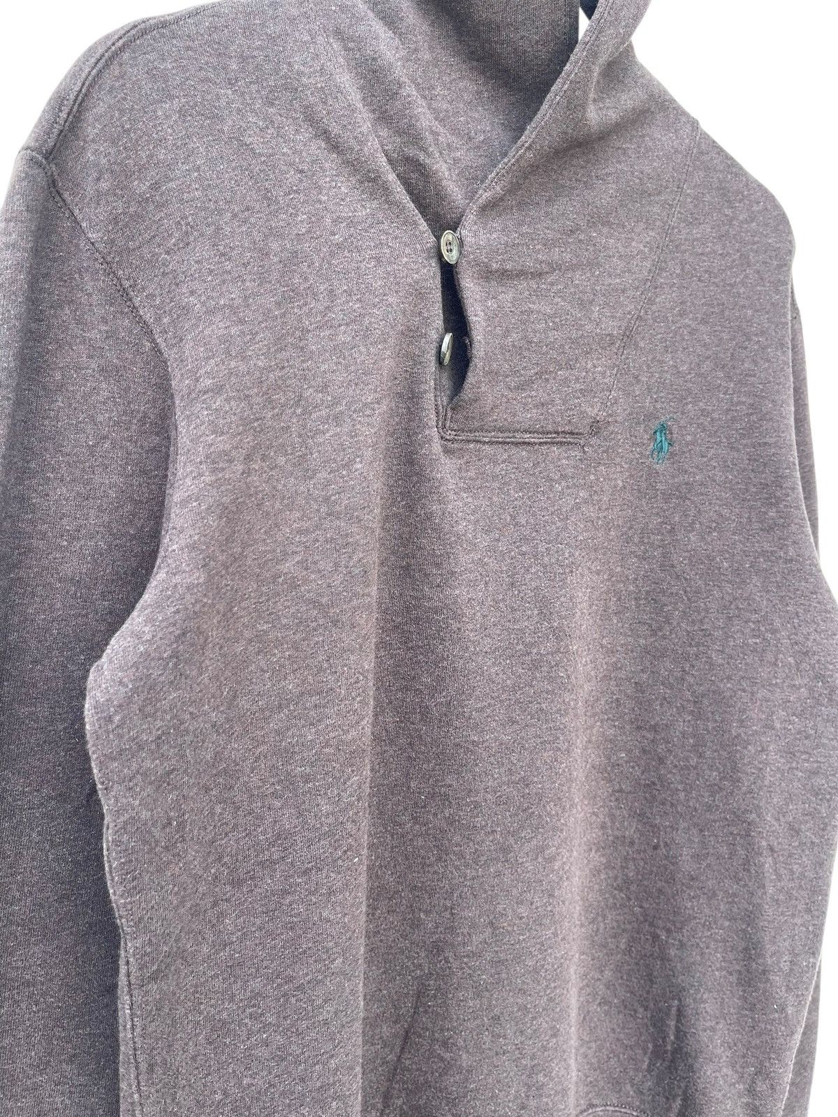 Polo Ralph Lauren Polo Ralph Lauren small pony brown henley neck medium Size US M / EU 48-50 / 2 - 6 Thumbnail