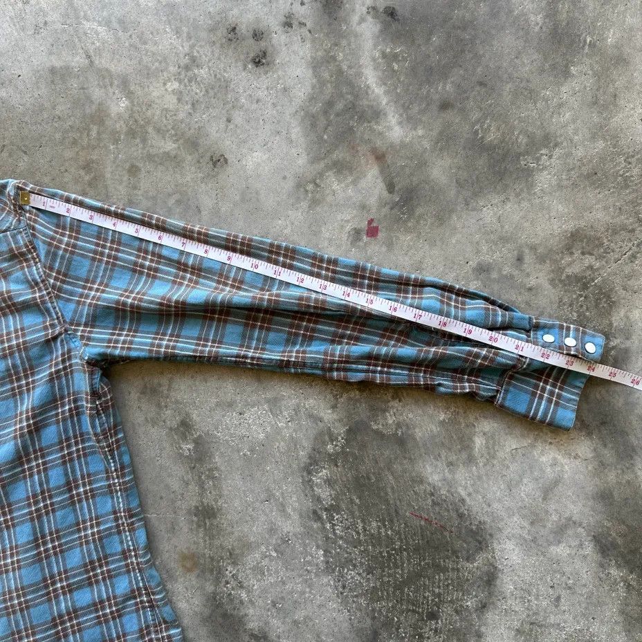 RRL Ralph Lauren RRL Ralph Lauren Double RL Plaid Flannel Button Shirt Size US S / EU 44-46 / 1 - 10 Thumbnail